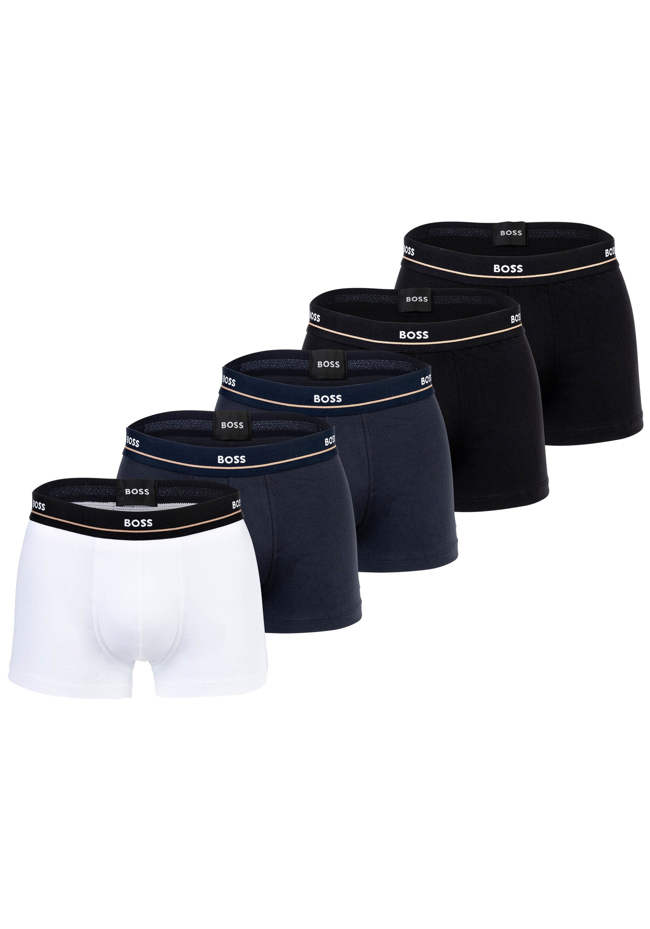 BOSS Boxershorts "Boxershort Trunk 5P Essential 5er Pack" günstig online kaufen