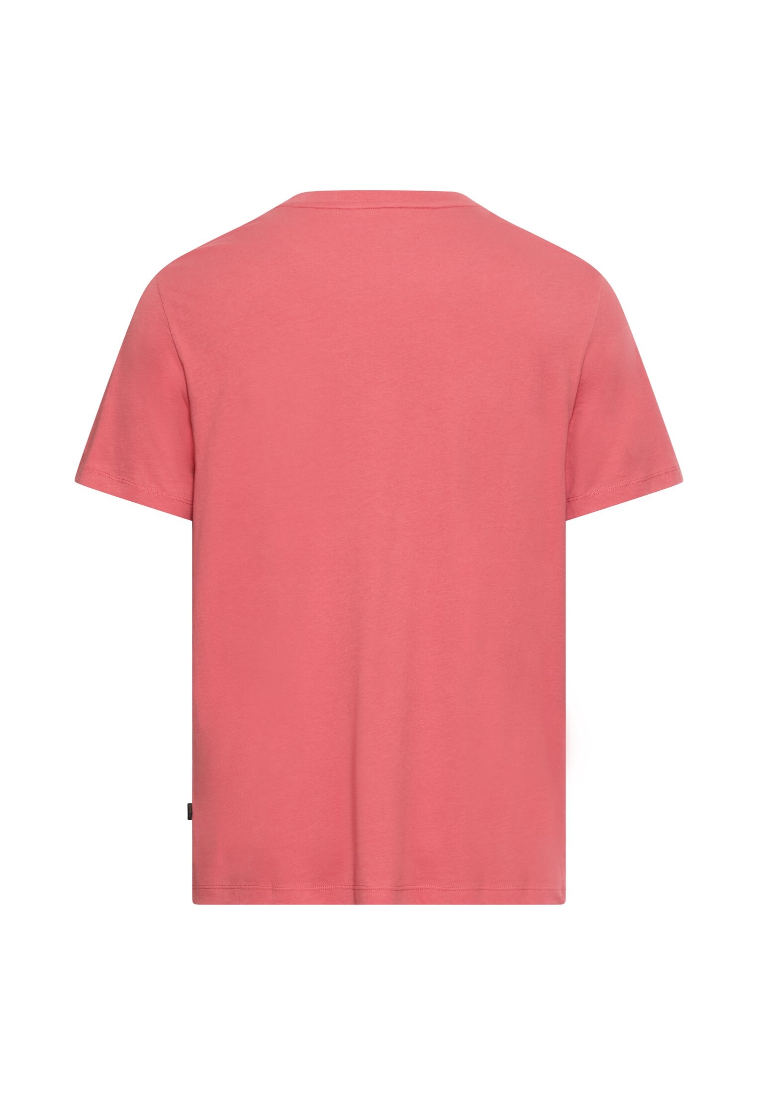 camel active T-Shirt normale Passform, Kurzarm-Design, bedruckte Optik mit Logo-Print