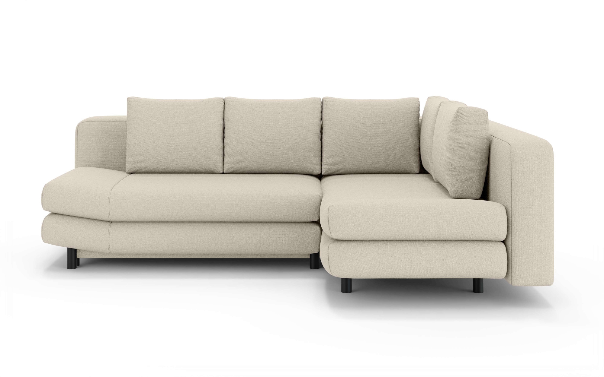 Home affaire Ecksofa "LENNARA Schlafsofa mit Bettkasten, Maße B/T/H: 234/17 günstig online kaufen