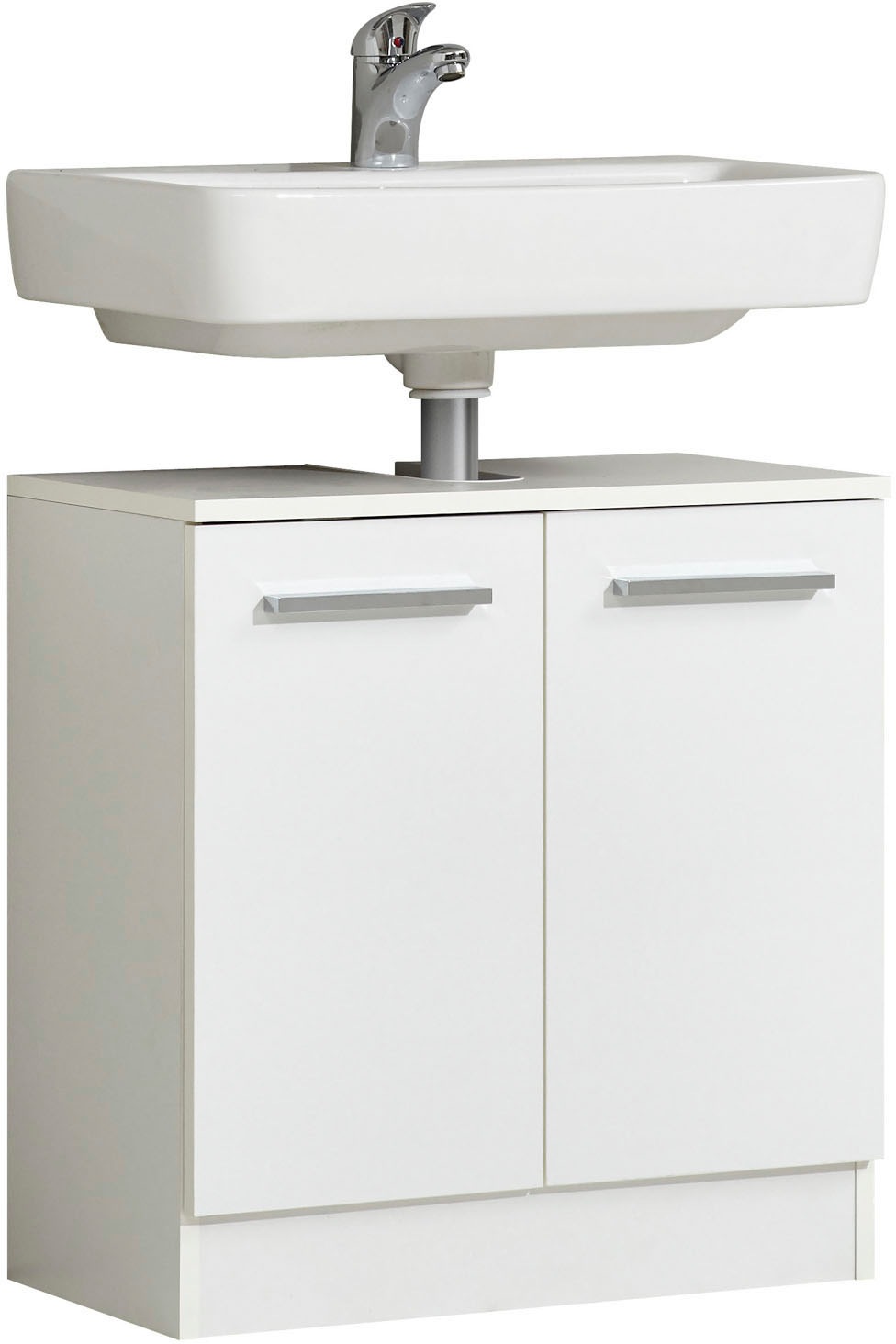 Saphir Badmöbel-Set »Quickset 335 8-teilig, Waschbeckenunterschrank mit LED-Spiegelschrank«, (10 St.), Hochschränke, Unterschränke, Hängeschränke, inkl. Türdämpfer, 17 Türen