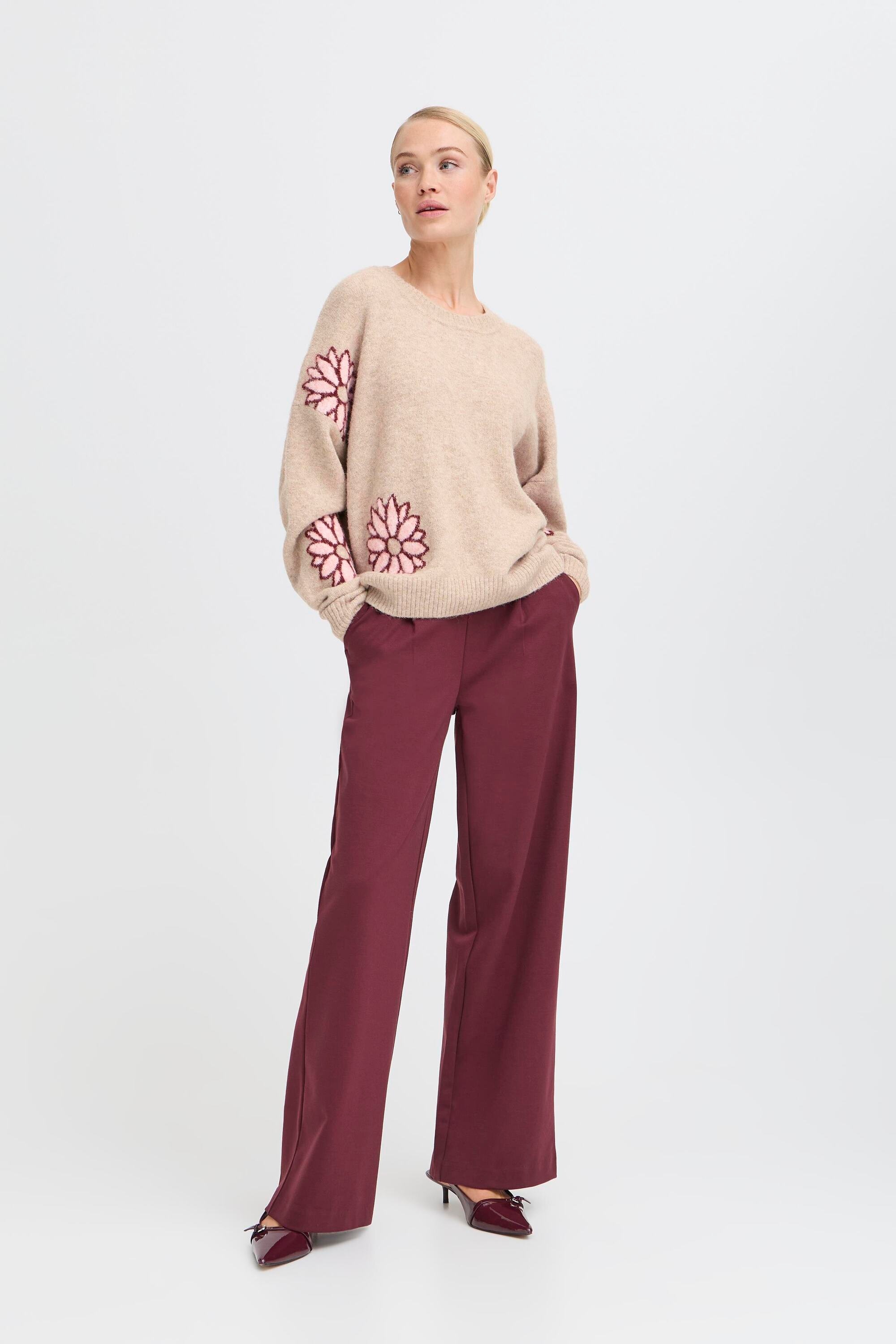 b.young Strickpullover »Damen Strickpullover BYOMEA«