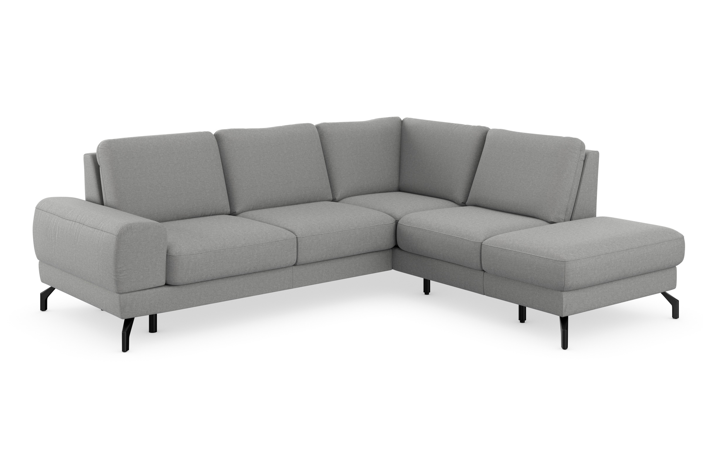 sit&more Ecksofa »Cinturo L-Form«, inklusive Sitztiefenverstellung und Federkern, Sitzhöhe 45 cm
