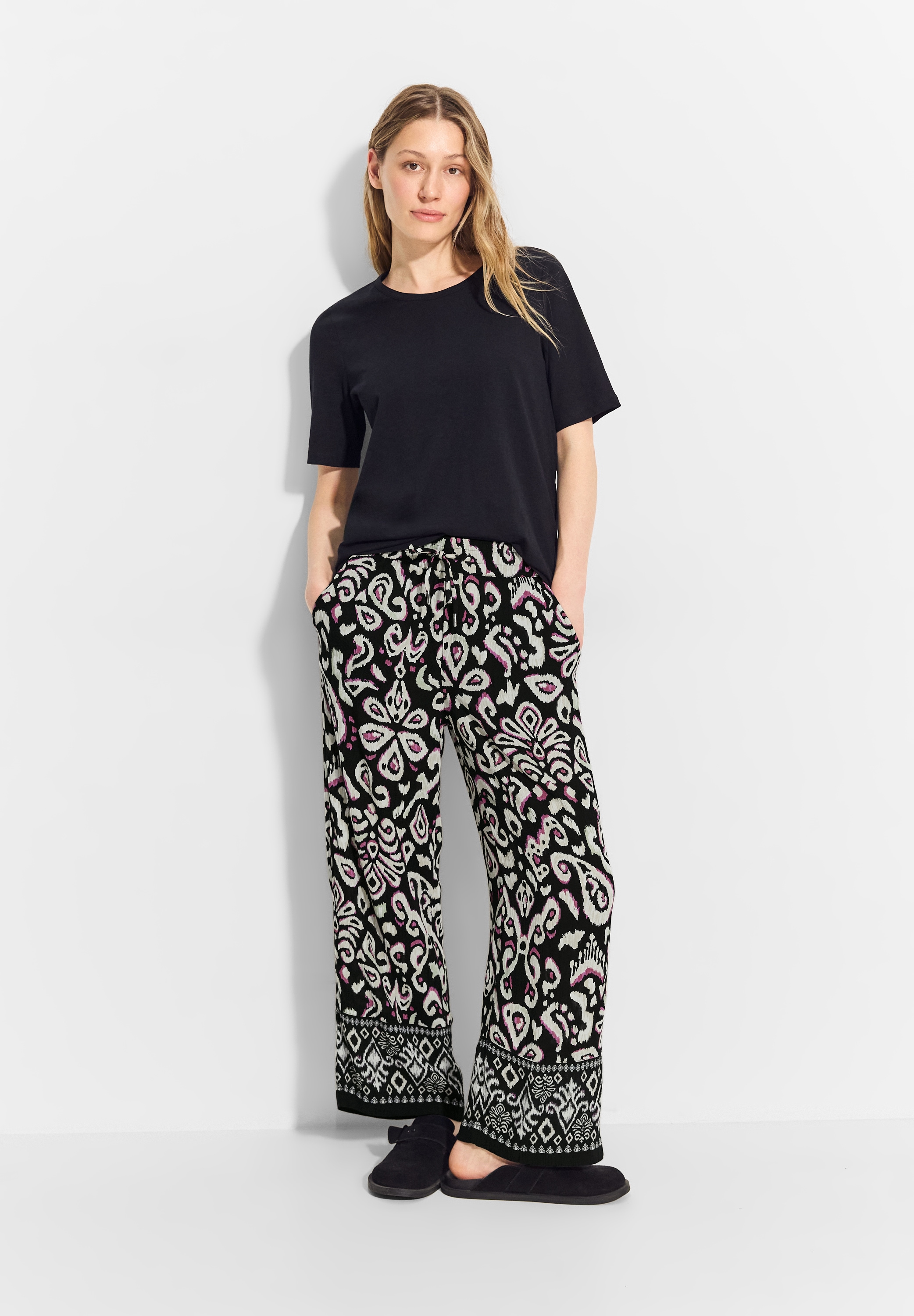 Cecil Culotte »Style Neele«  Sommerhose mit Ornament Muster