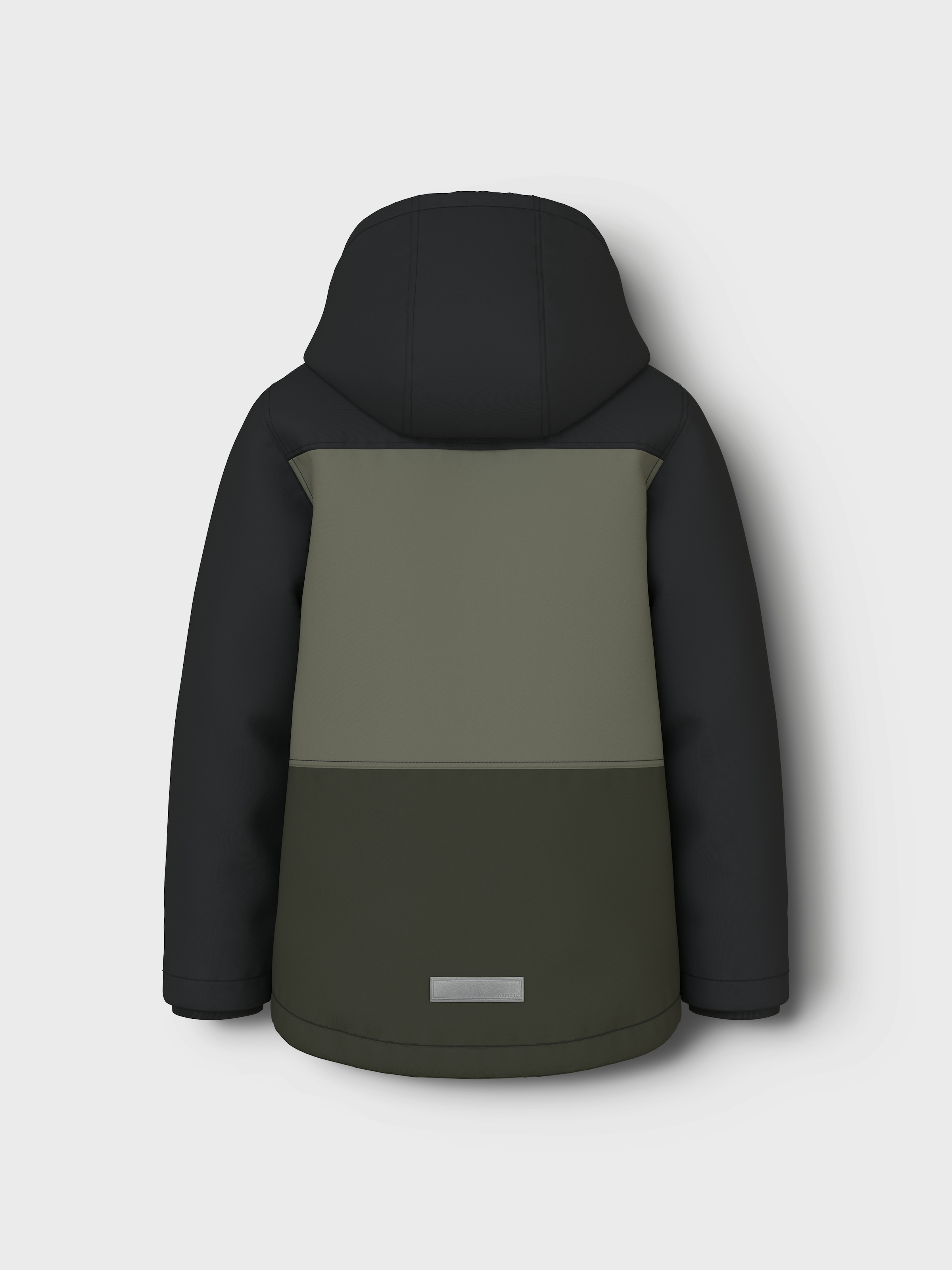 Name It Outdoorjacke »NKMMAX PA JACKET BLOCK NOOS«, mit Kapuze, mit dekorativen und reflektierenden Details