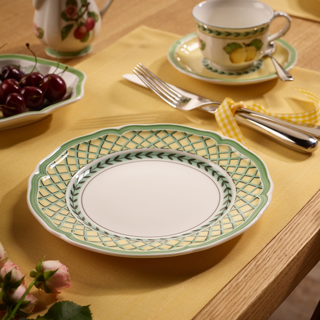 Villeroy & Boch Frühstücksteller »Frühstücksteller French Garden Orange ø 20,7 cm bunt«
