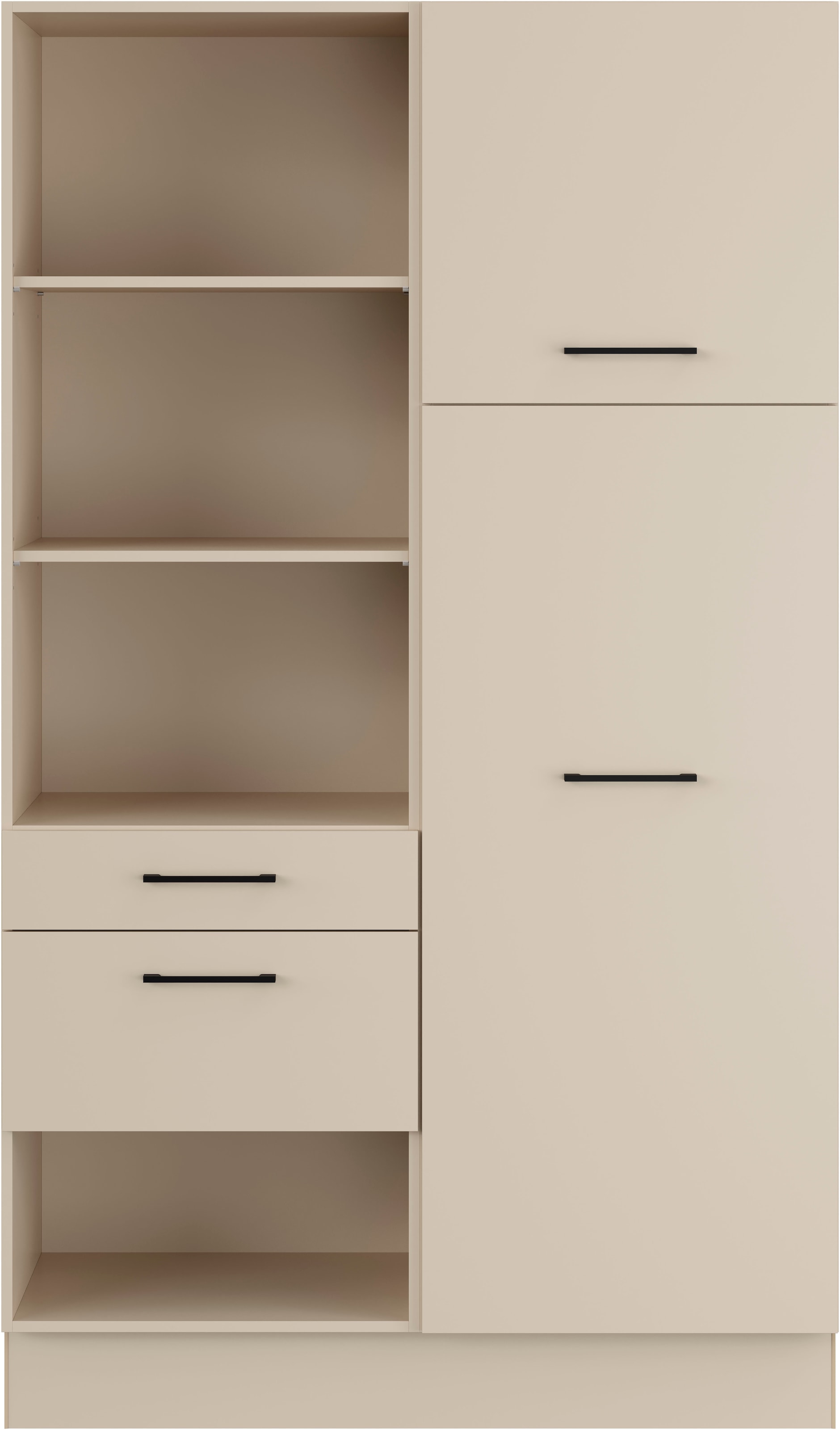 IMPULS KÜCHEN Mehrzweckschrank-Set »Warschau«, (3 St., Getränkekistenschrank und Seitenschrank, Breite 120 cm), Vielfältige Varianten verfügbar; kombinierbar mit anderen Artikeln