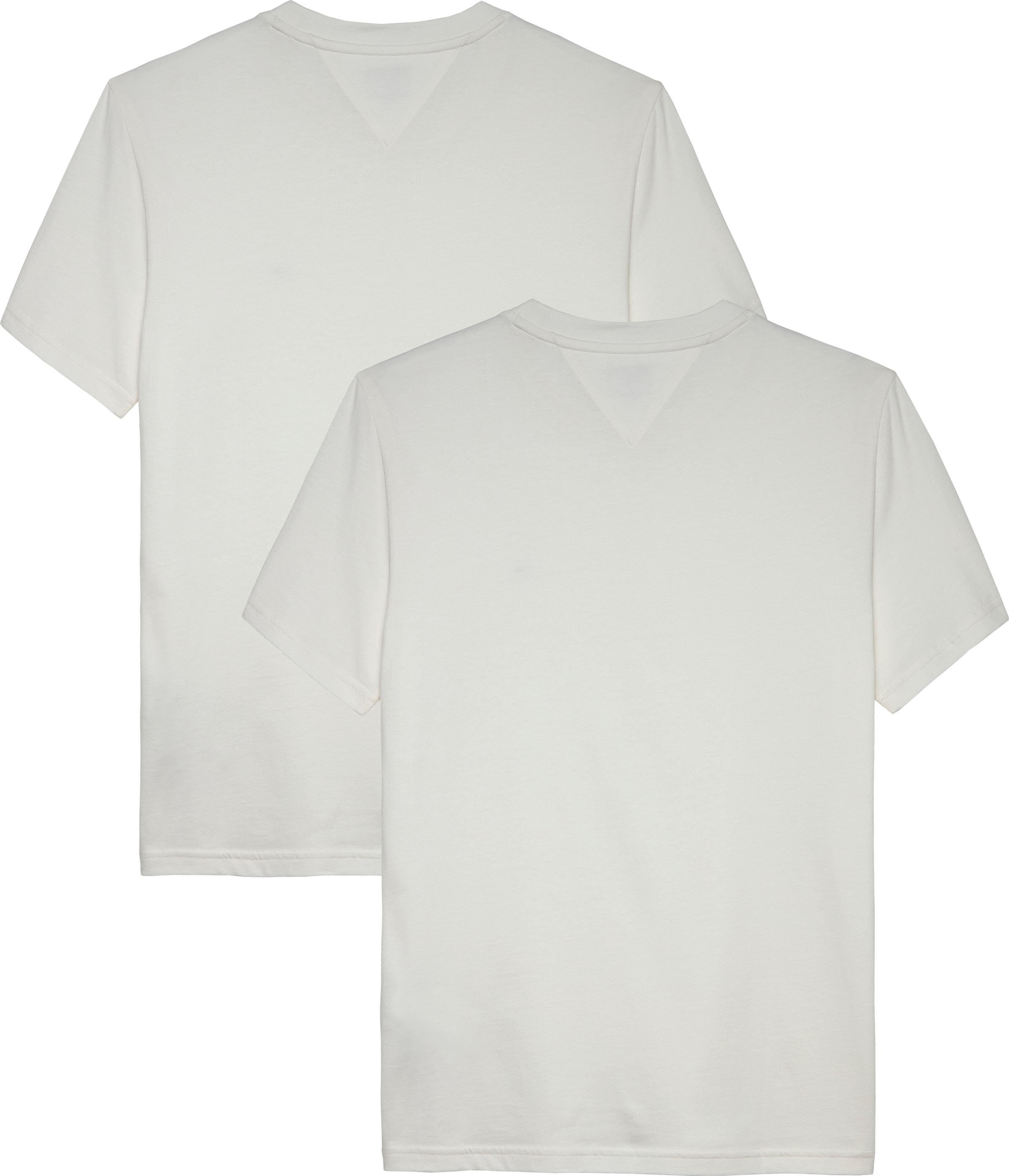 Tommy Jeans Rundhalsshirt »TJM XSLIM 2PACK JERSEY TEE EXT«, (Packung, 2er-Pack), Logostickerei, 2Pack