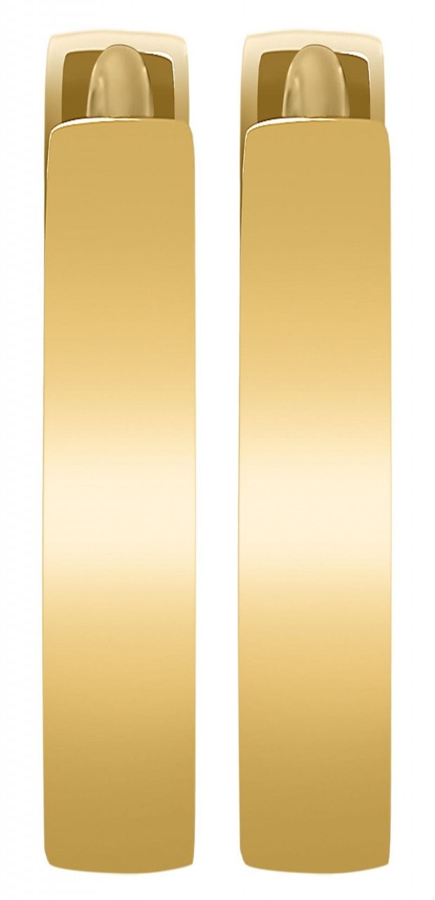 Adelia´s Paar Creolen »Neuheit 2025 - Damen Creolen aus poliertem Gold 333 Ø 14 mm«