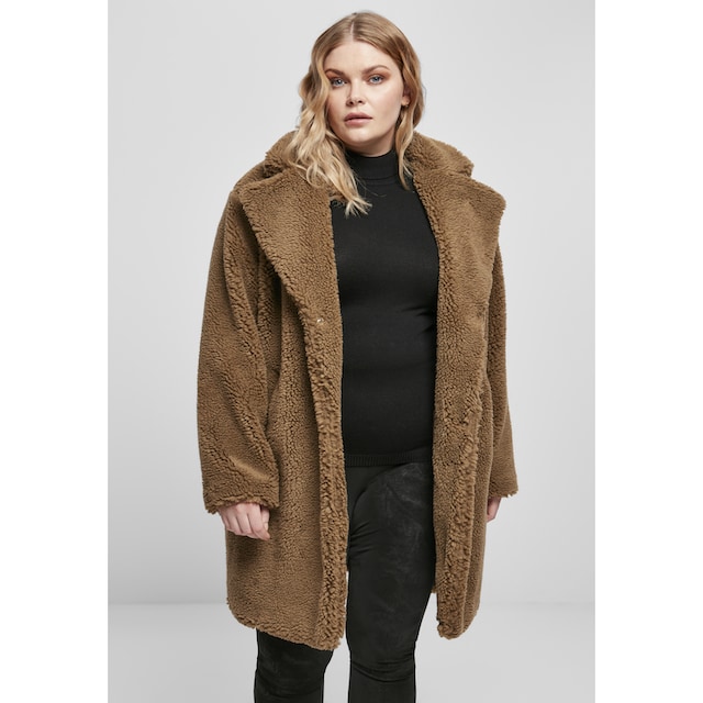 URBAN CLASSICS Parka »Damen Ladies Oversized Sherpa Coat«, (1 St.), ohne  Kapuze für bestellen | BAUR