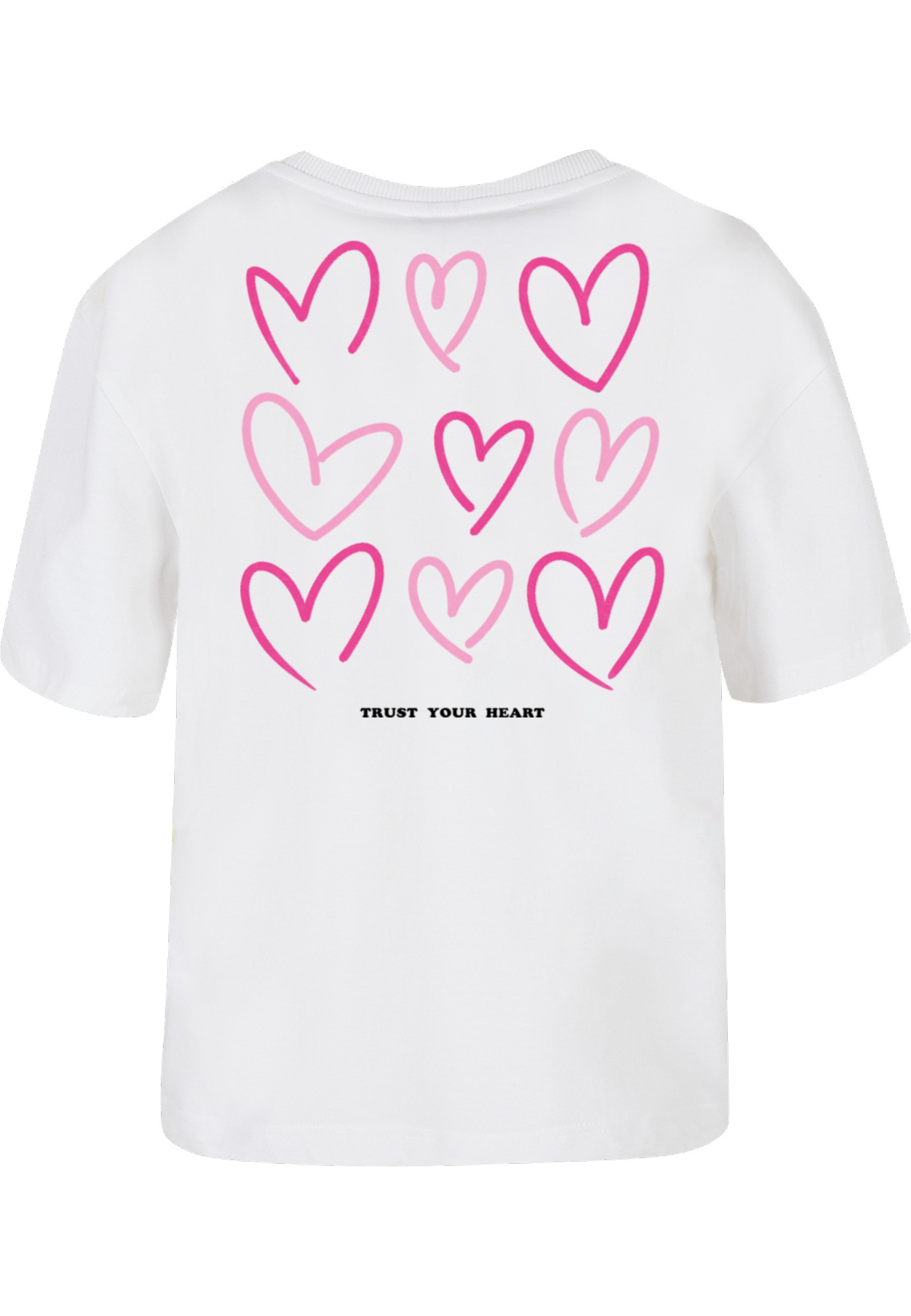 Miss Tee T-Shirt "Miss Tee Ladies Always Trust Your Heart Tee" 1 Stk. günstig online kaufen