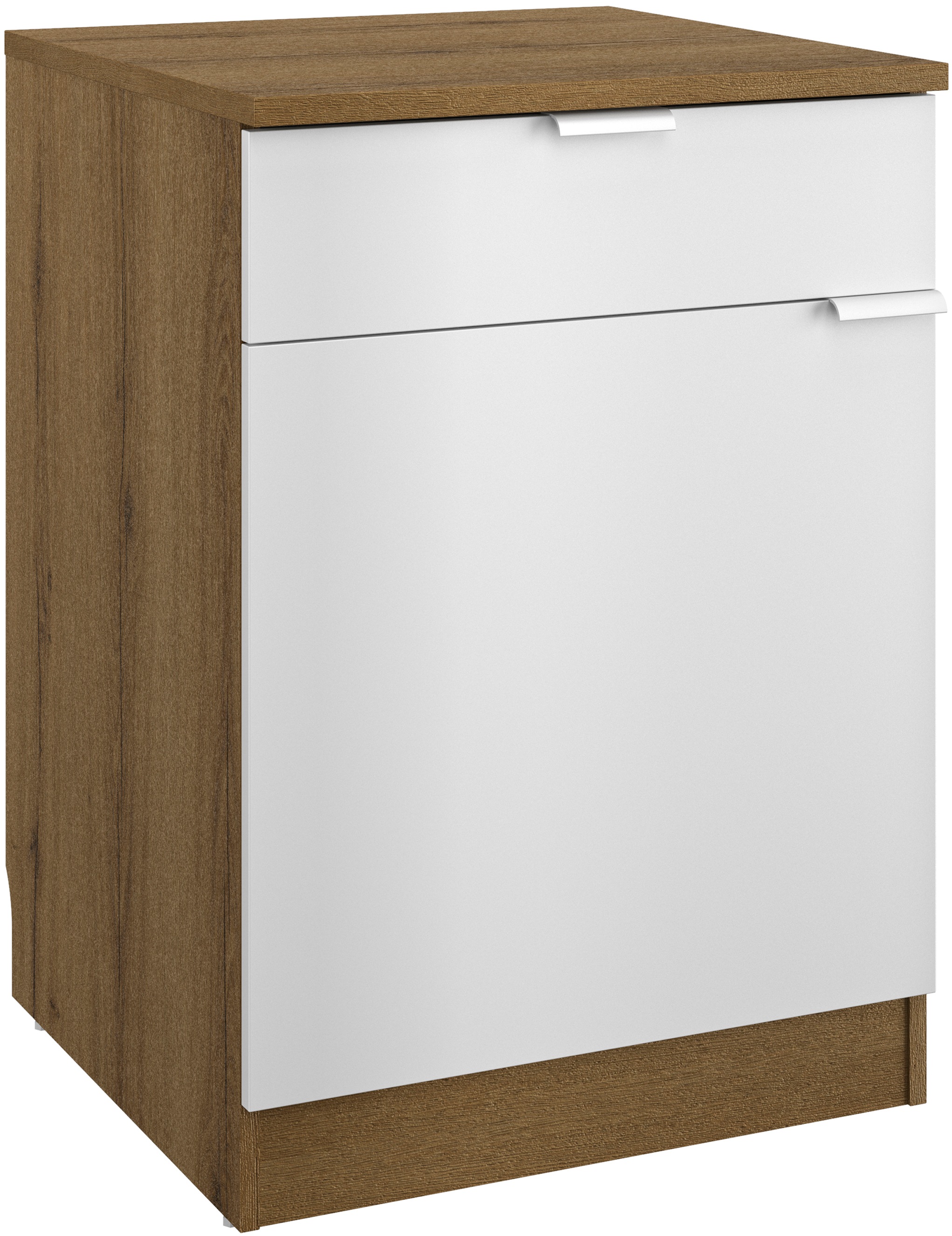 Gami Unterschrank »Eden Küche Unterschrank B.60 1 Tür 1 Schublade«, (1 St.), Unterschrank mit 1Tür und 1 Schublade Breite 60 cm