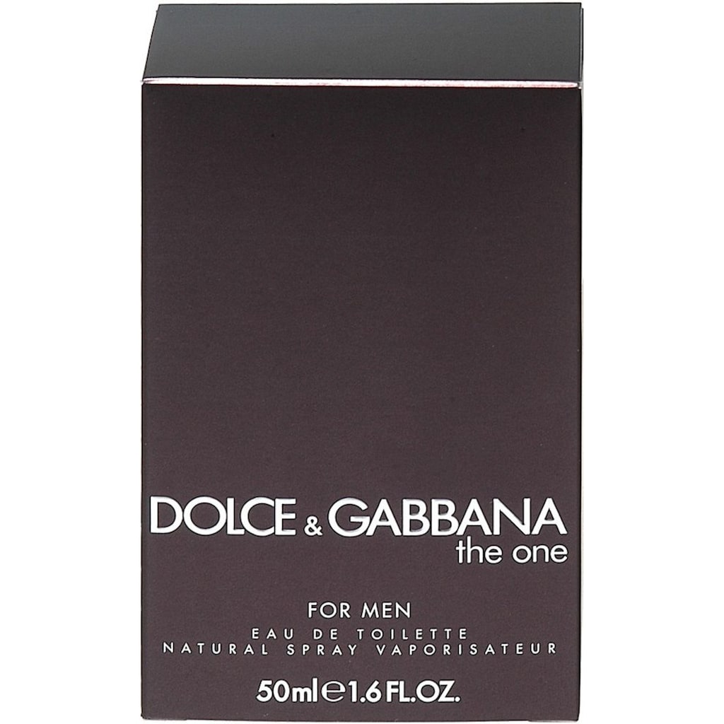 DOLCE & GABBANA Eau de Toilette »The One for Men«, Männerduft, EdT, Parfum, for him