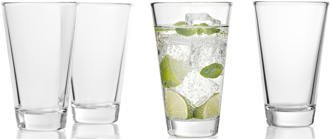 LEONARDO Longdrinkglas »Ciao«, (Set, 18 tlg.), 300 ml, 18-teilig