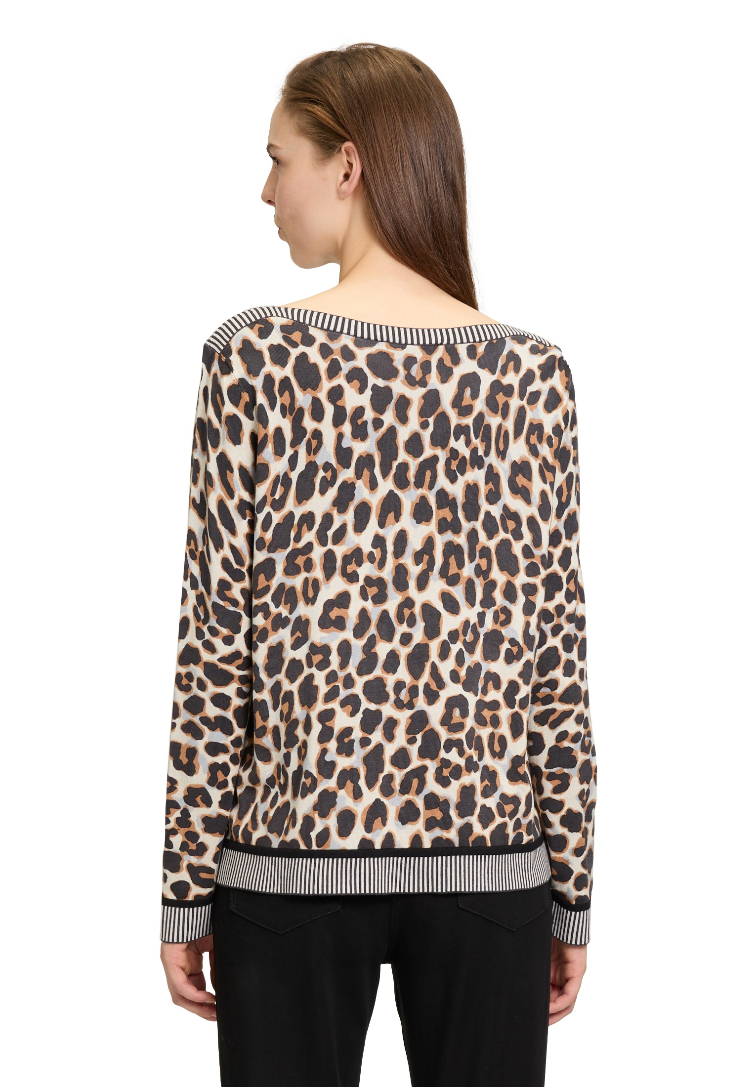 Betty Barclay Strickpullover »Betty Barclay Strickpullover mit Tunnelzug«, (1 tlg.), Rippbündchen
