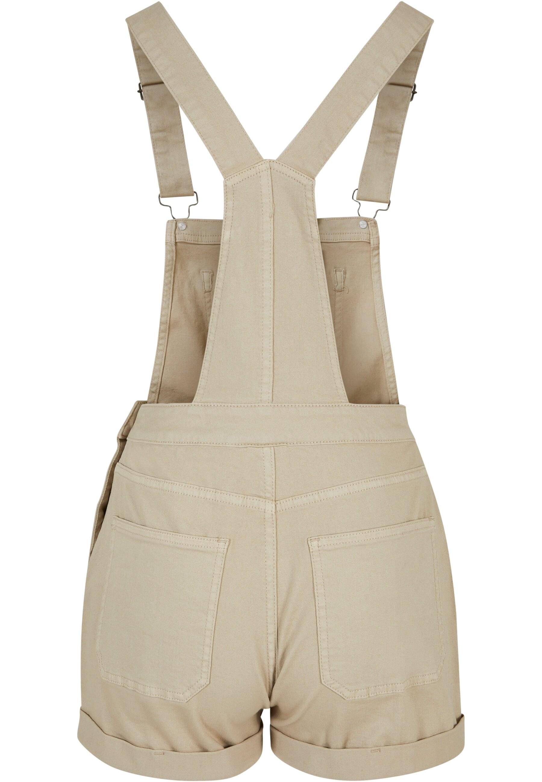 URBAN CLASSICS Jumpsuit »Urban Classics Damen Ladies Organic Short Dungaree«, (1 tlg.)