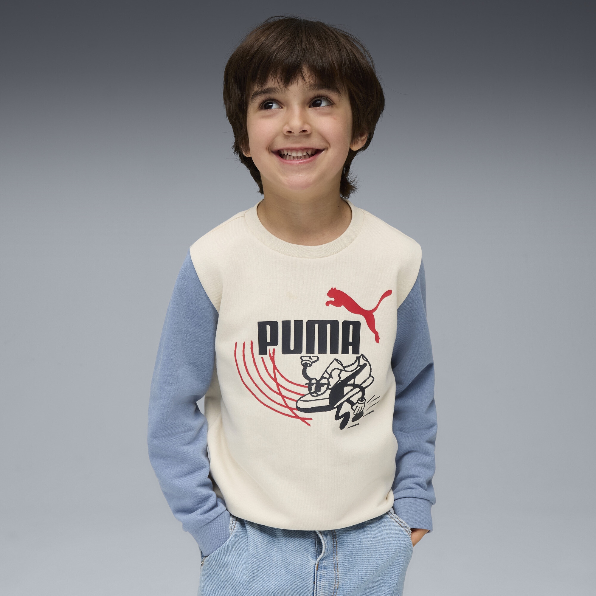 PUMA Sweatshirt »Little Runners Sweatshirt Kinder«