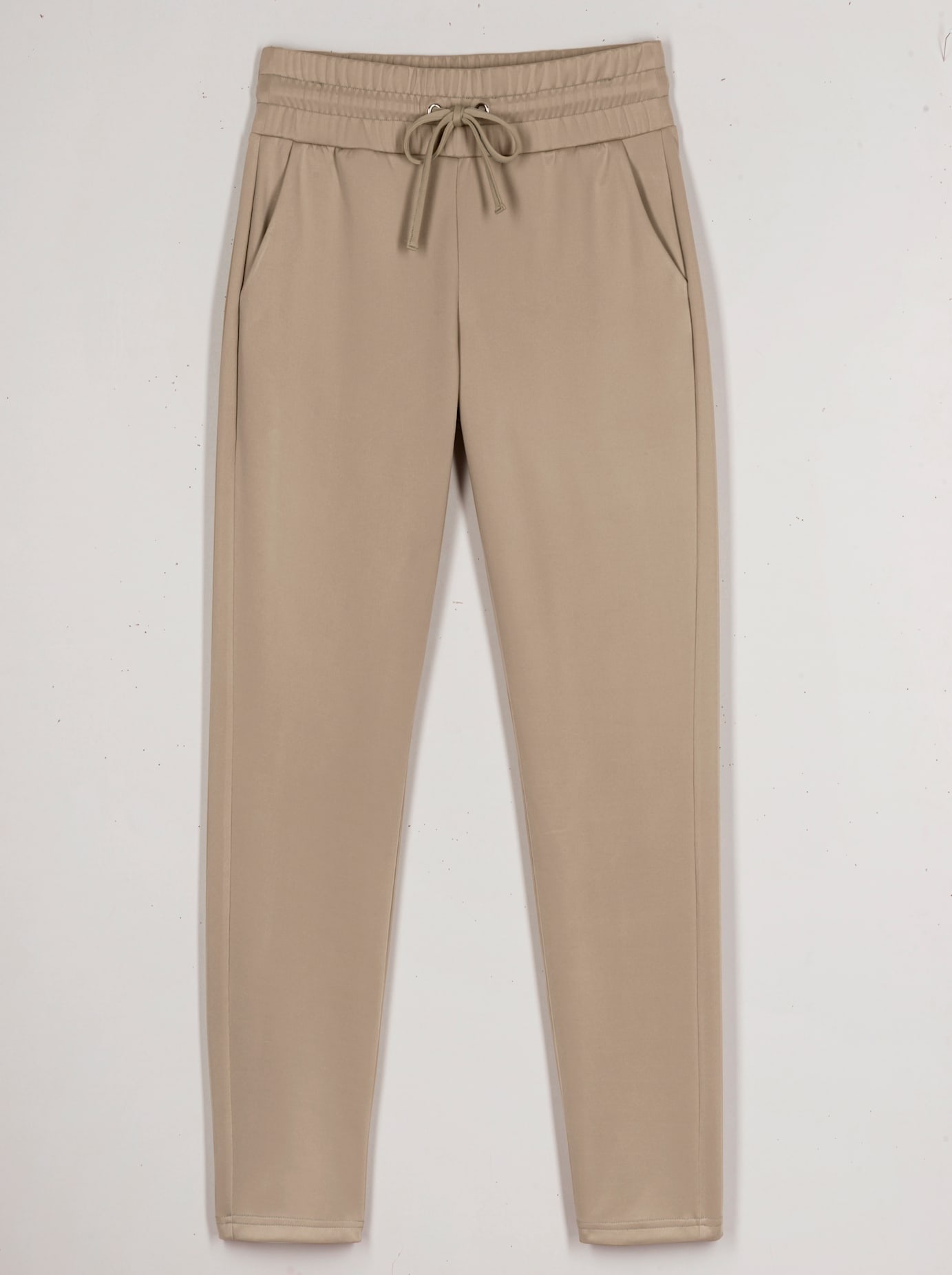 Classic Basics Women Pull-On Pants Beige Size 50 3