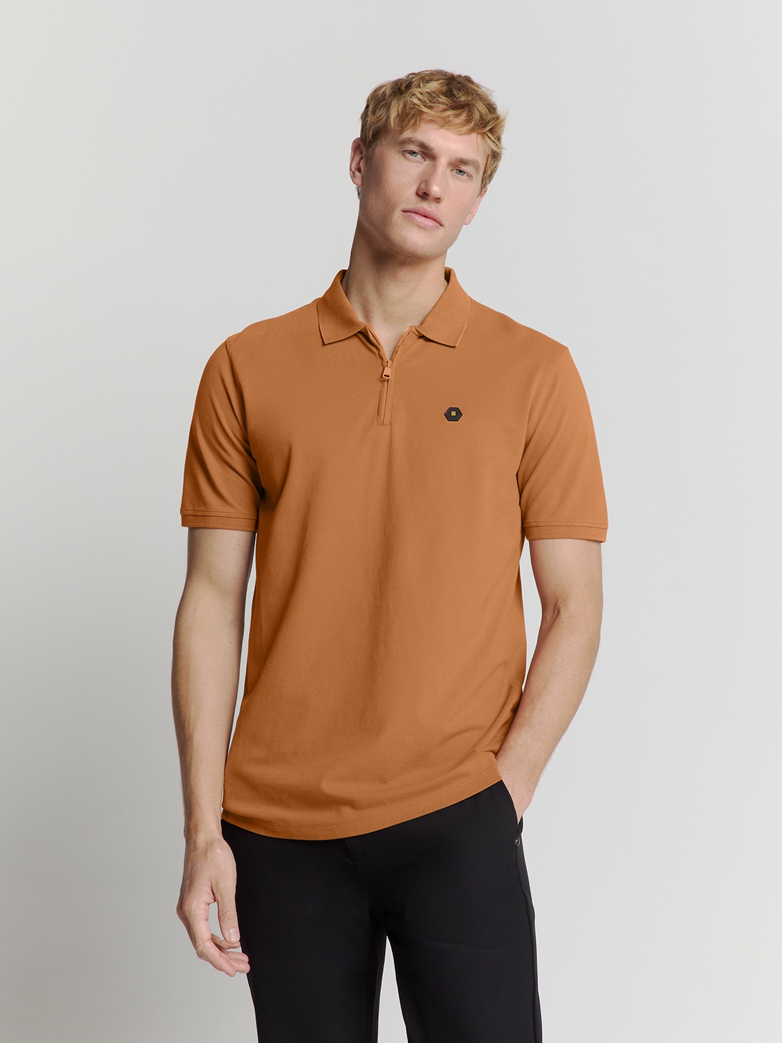 NO EXCESS T-Shirt "No Excess Piqué Poloshirt" günstig online kaufen