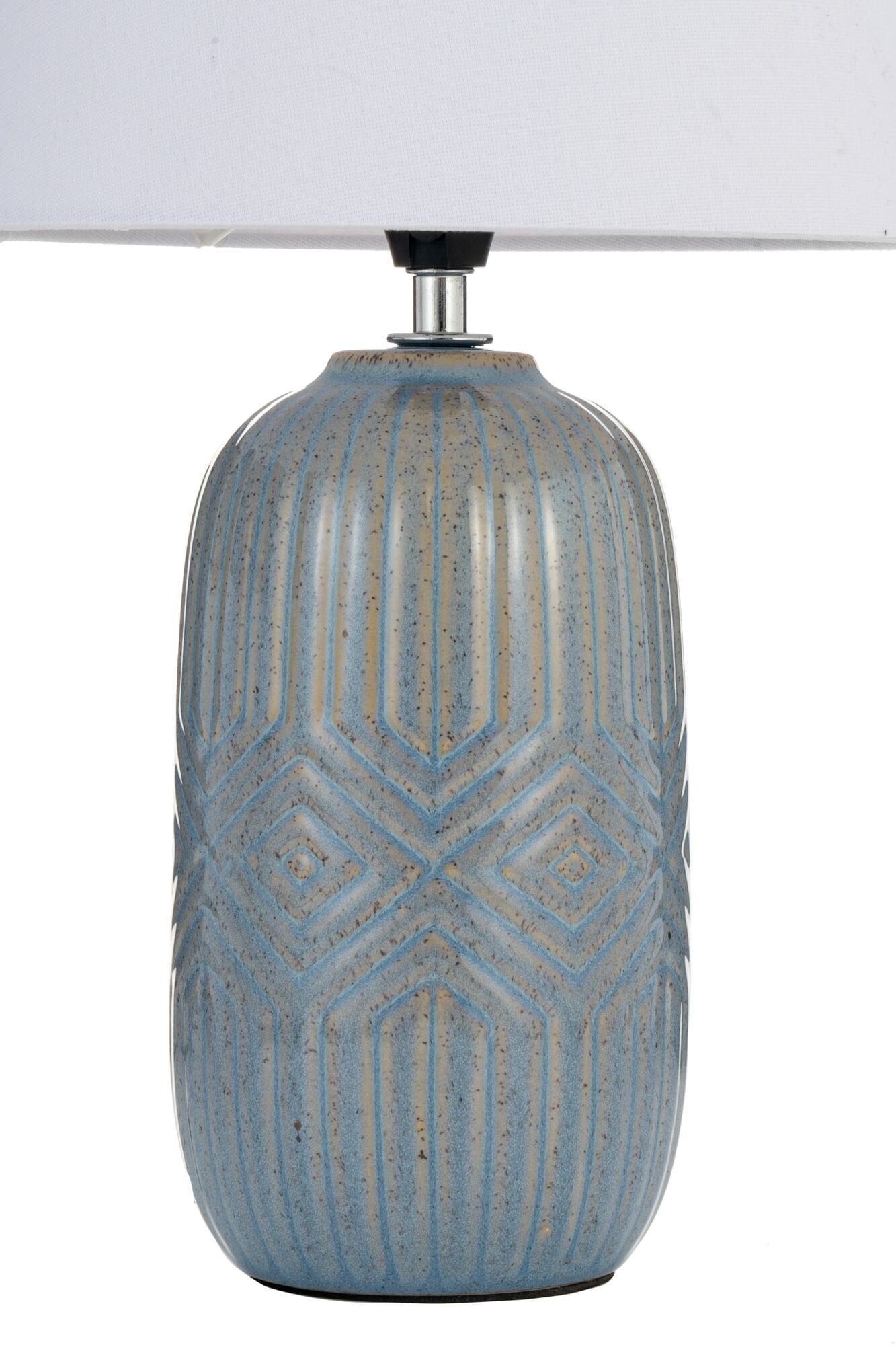Pauleen Tischleuchte »Glowing Hug 1 Stoff/Keramik«, E14 230V flammig-flammig, | BAUR max20W Blau/Beige