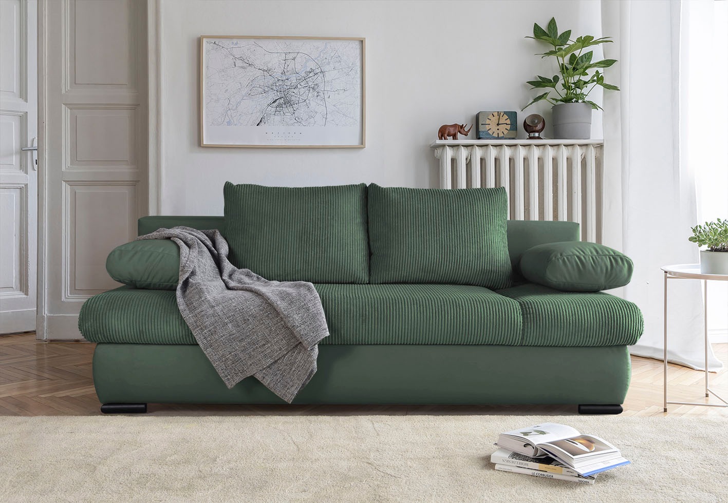 COLLECTION AB Schlafsofa "Chicago mit Bettfunktion, Schlafcouch", inklusive günstig online kaufen