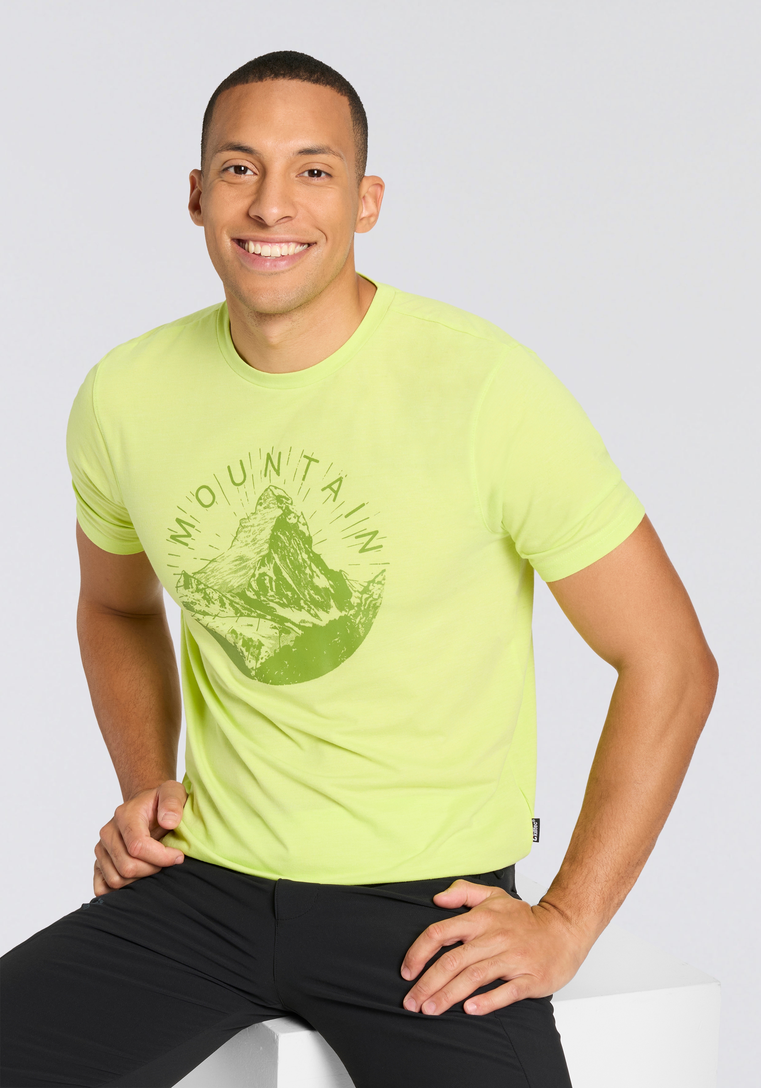 Killtec T-Shirt "KOS 254 MN TSHRT" sportlicher Stil, Kurzarm-Design, mit Rundhalsausschnitt