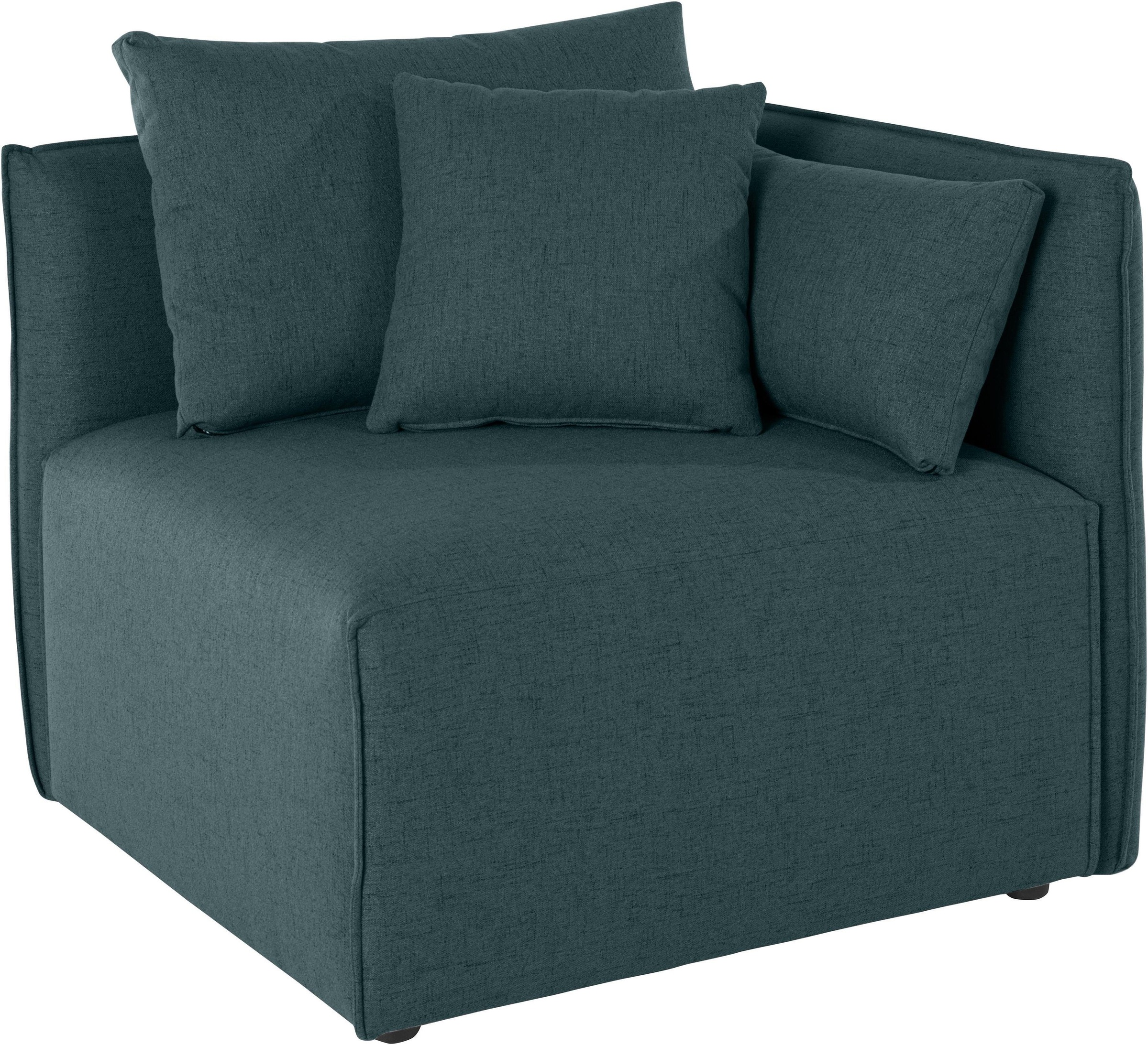 Sofa-Eckelement »Nöre«, Modul - zum Zusammenstellen; in vielen Bezugsqualitäten und...