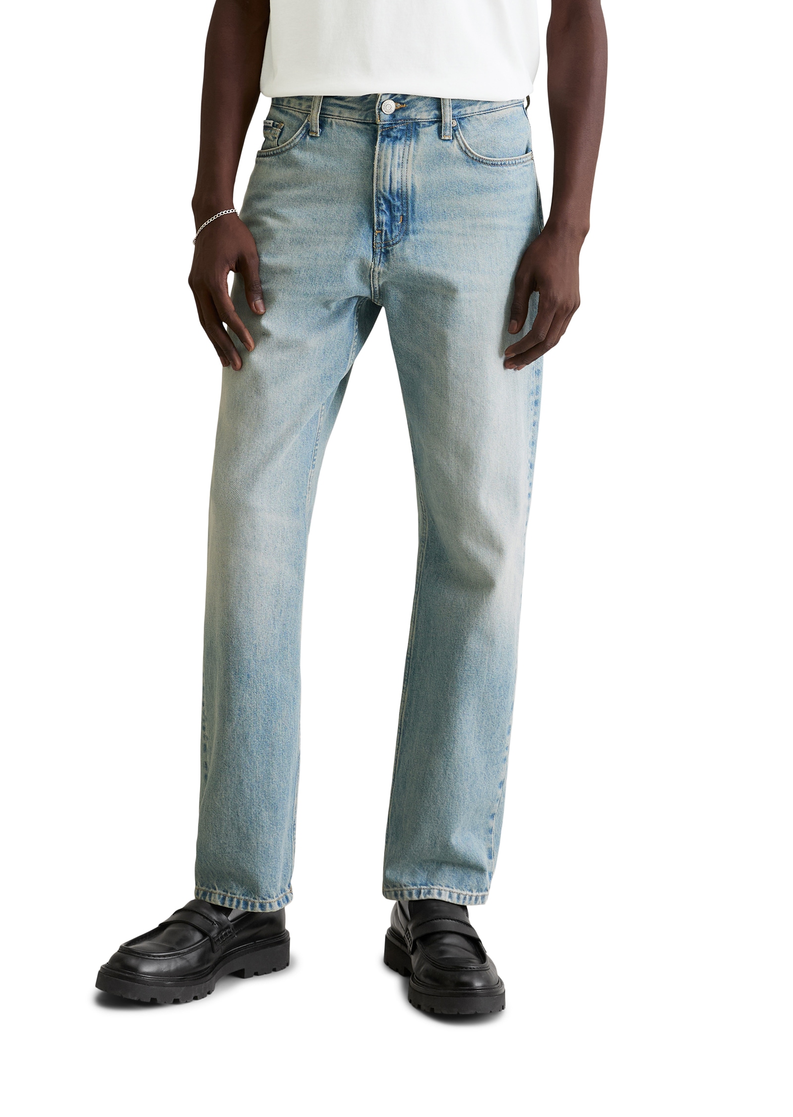 Marc OPolo DENIM Straight-Jeans "Sverre" mit Fade-Effekten günstig online kaufen