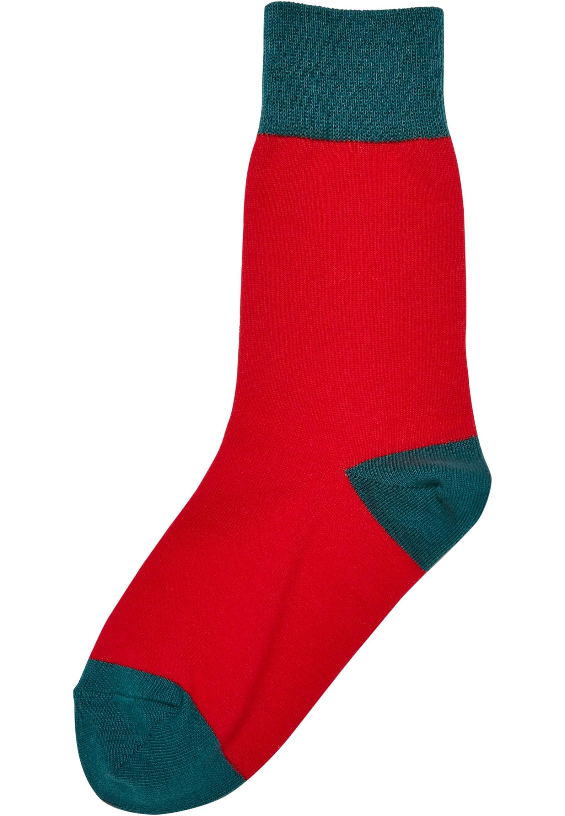 URBAN CLASSICS Basicsocken "Urban Classics Unisex Christmas Bear Socks Kids günstig online kaufen