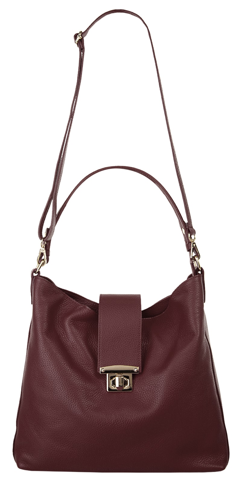 Samantha Look Shopper, echt Leder, Made in Italy