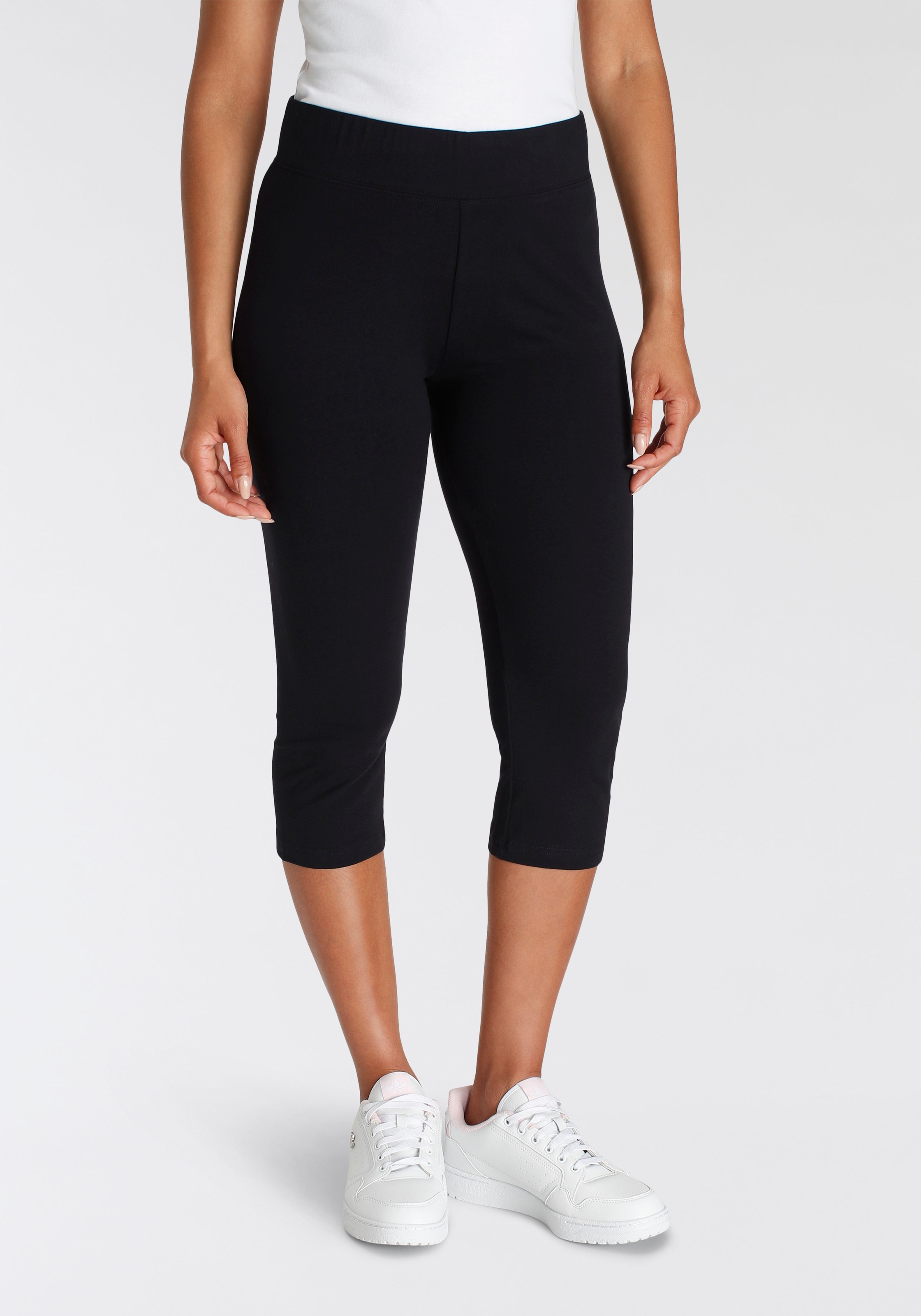 H.I.S Caprileggings, (Packung, 2 tlg., 2er-Pack), Angenehmer Baumwollmix im günstig online kaufen