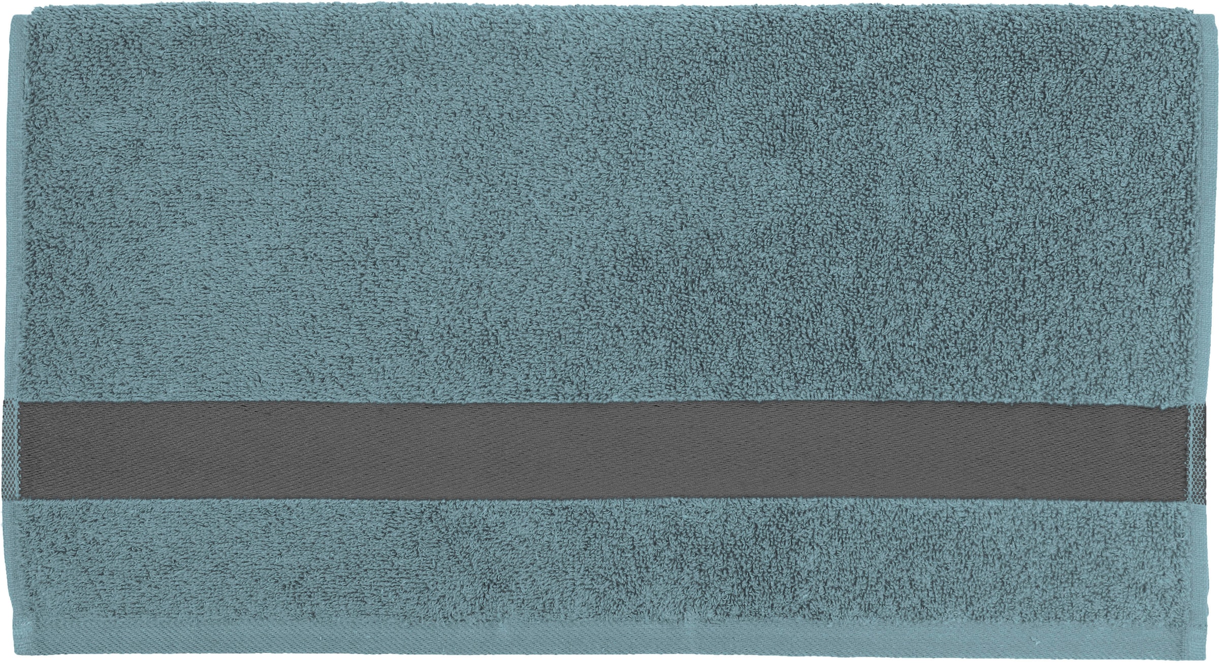 Black Friday Home affaire Handtuch Set »»Condes« mit Bordüre«, Set, 4 tlg.,  Frottee, Premium 550gr/m², aus Bio-Baumwolle, 4 Handtücher (50x100 cm) |  BAUR