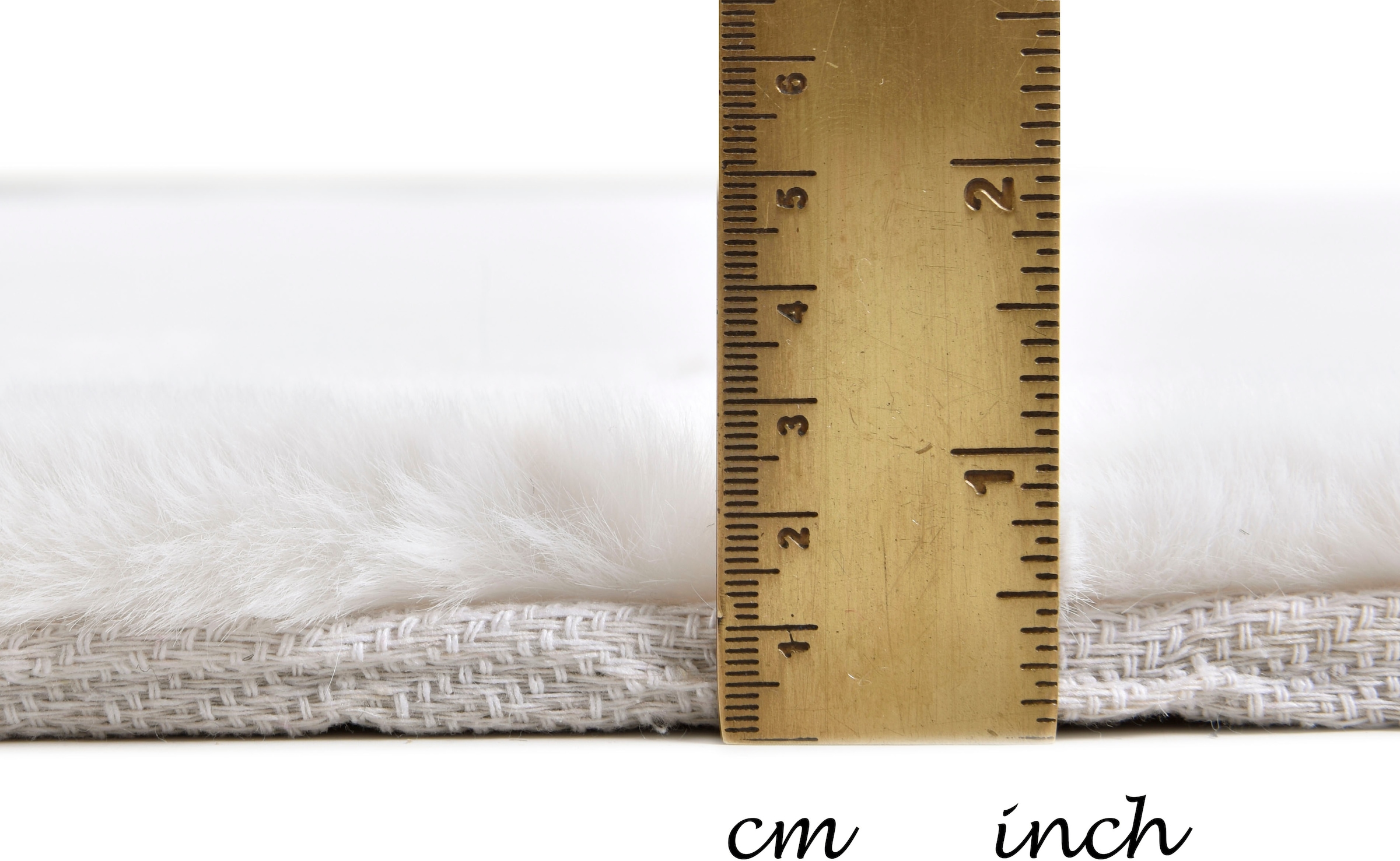 Gino Falcone Fellteppich »Kuschelteppich Chiara«, rechteckig, 30 mm Höhe, Kunstfell, Kaninchenfell-Haptik, besonders weicher Langflor