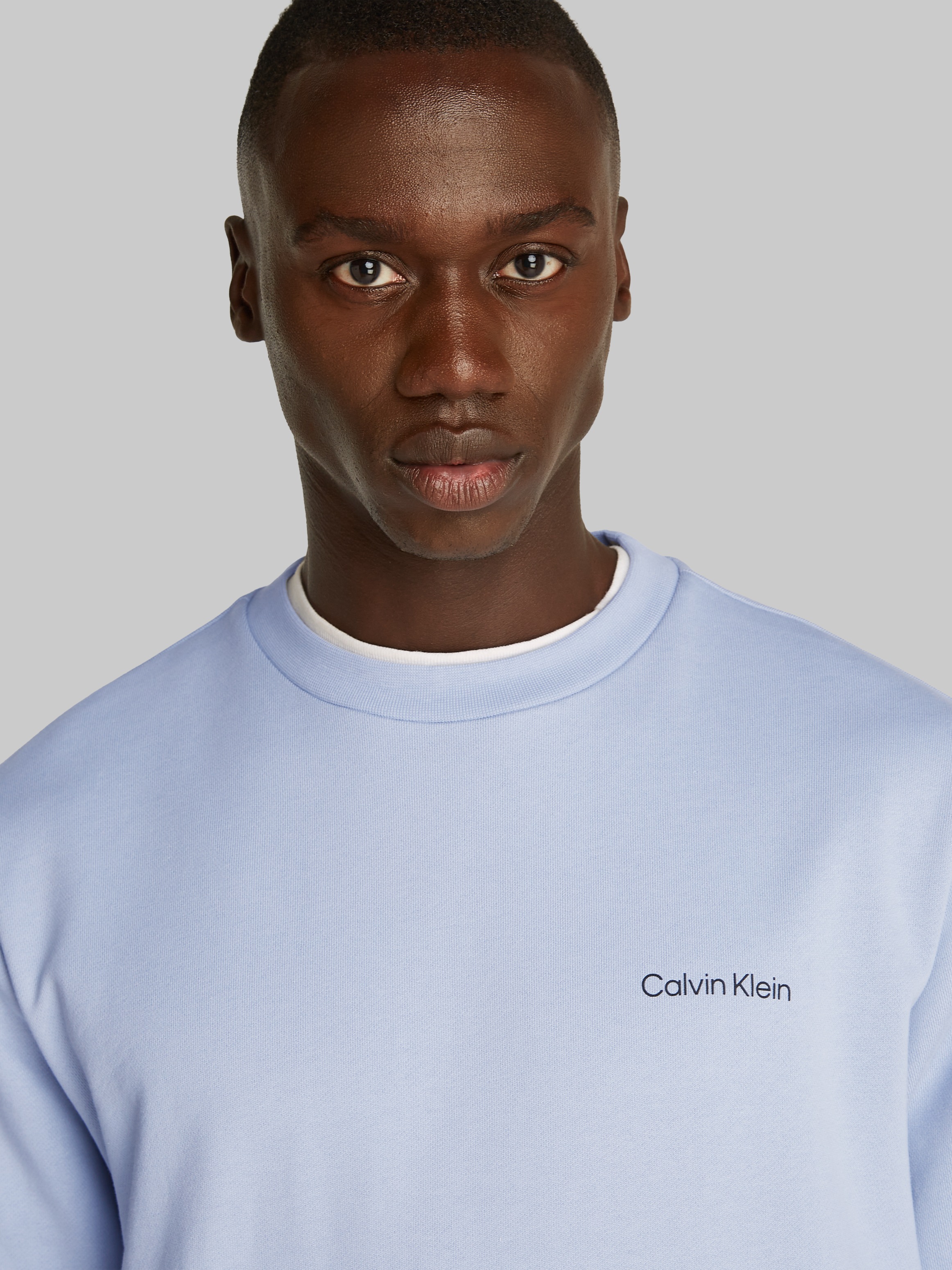 Calvin Klein Sweatshirt "CP-LINEAR BOX LOGO SWEATSHIRT", mit Logo auf der R günstig online kaufen