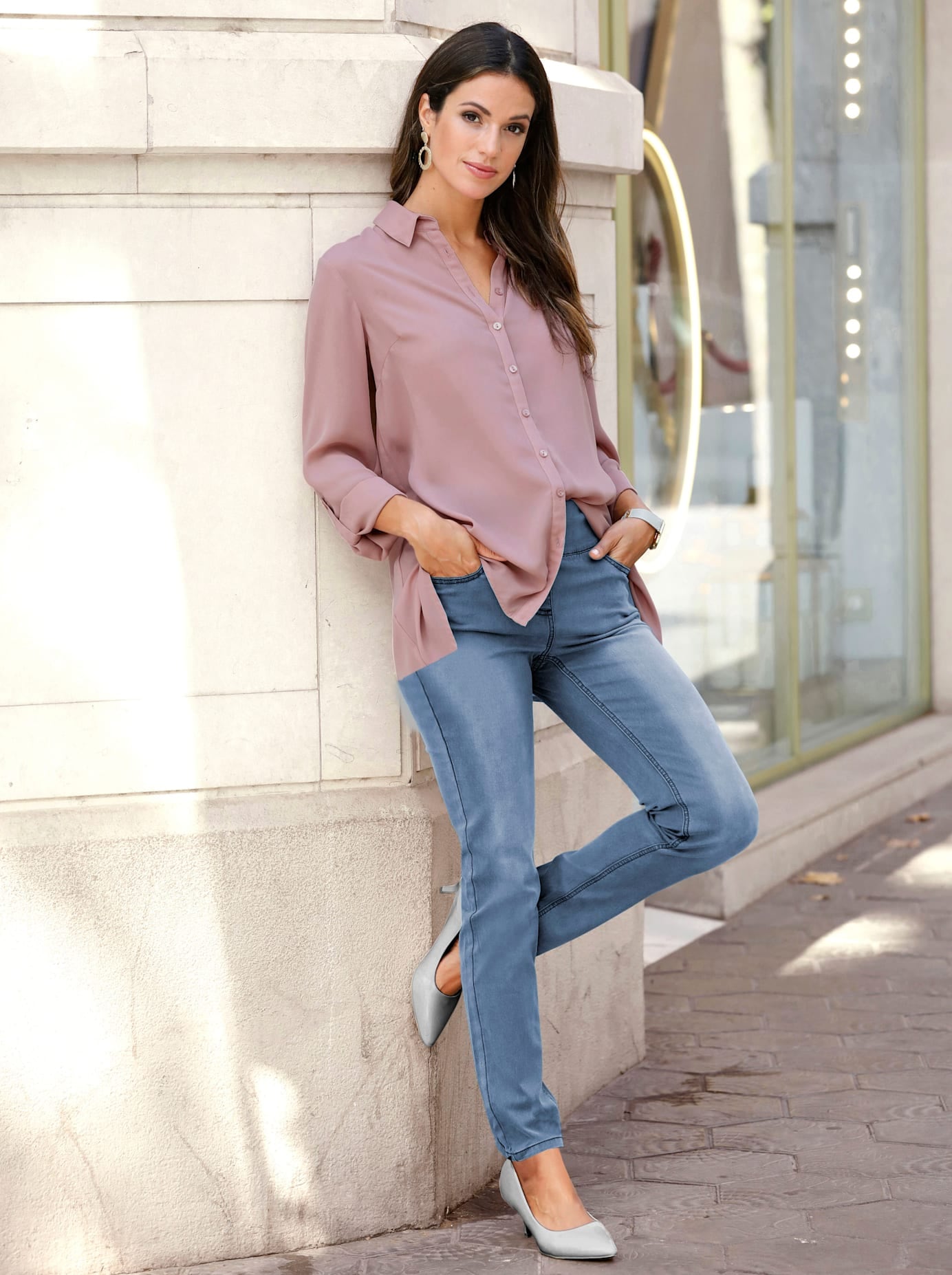 Inspirationen 5-Pocket-Jeans, (1 tlg.)