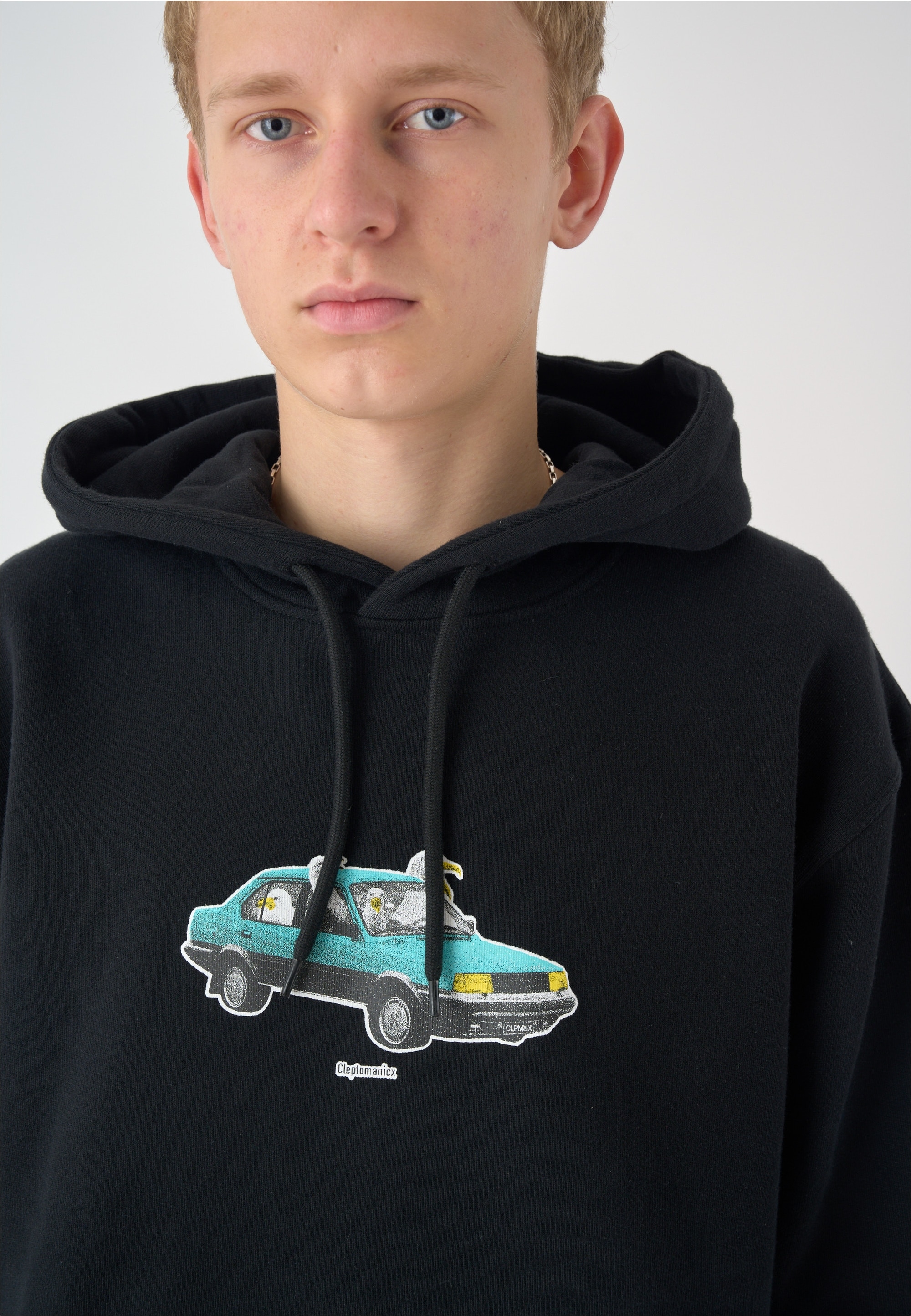 Cleptomanicx Kapuzensweatshirt »Carsharing«, im lockeren Schnitt
