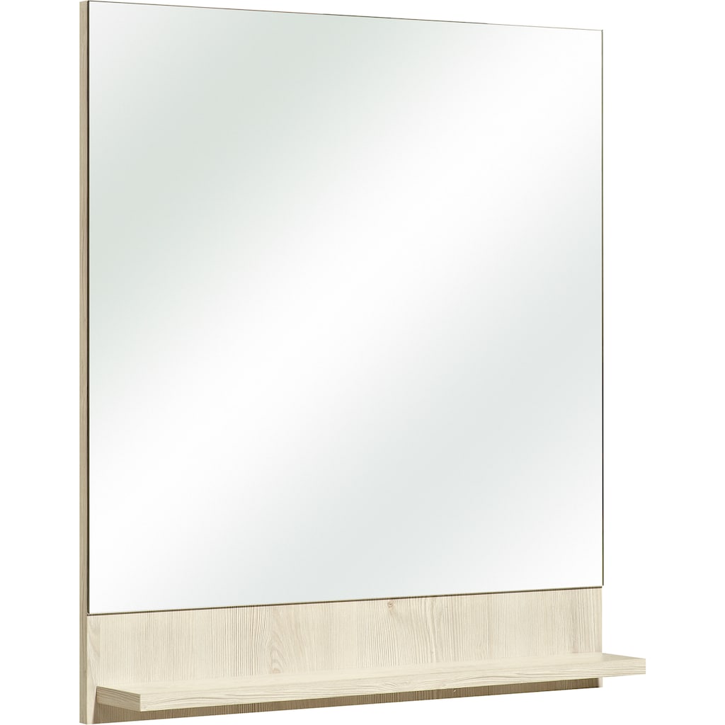 Saphir Wandspiegel »Quickset 350 Flächenspiegel mit Ablage, 60 cm breit, 68 cm hoch«