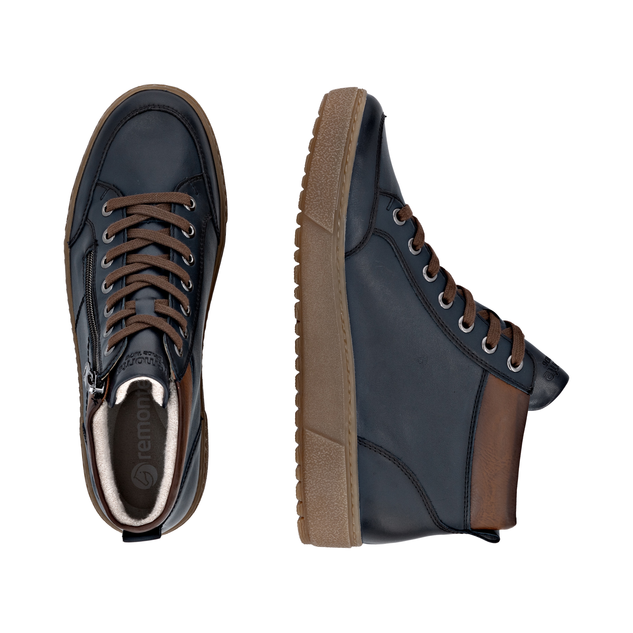 Remonte Plateausneaker, Winterstiefelette, Casual Boots mit wasserabweisender TEX-Membran