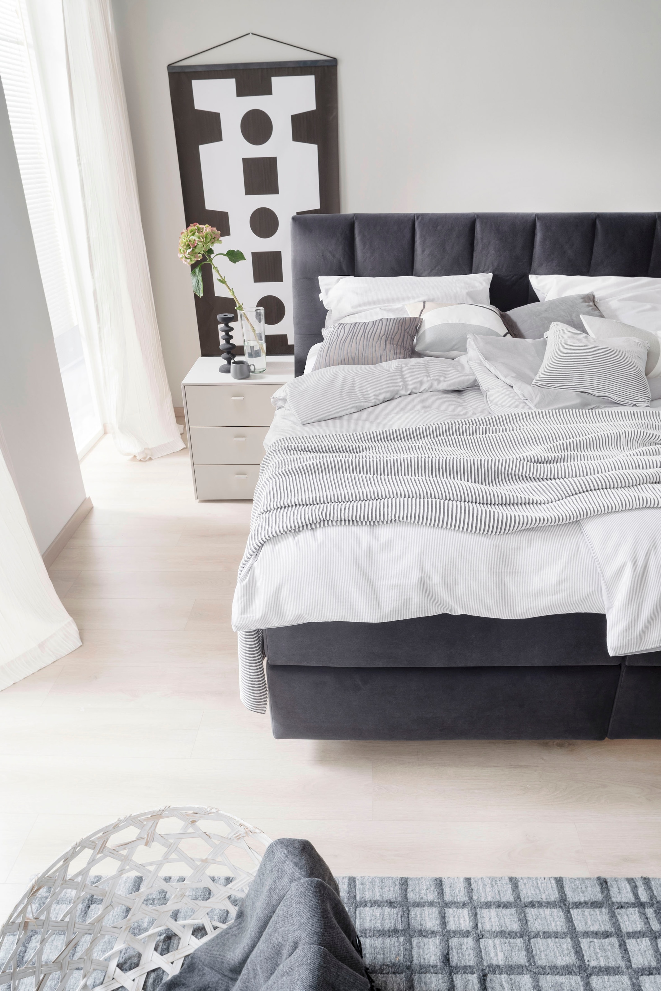 SCHÖNER WOHNEN-Kollektion Teppich »Cosetta«, rechteckig, 5 mm Höhe, Viskose, Wohnzimmer