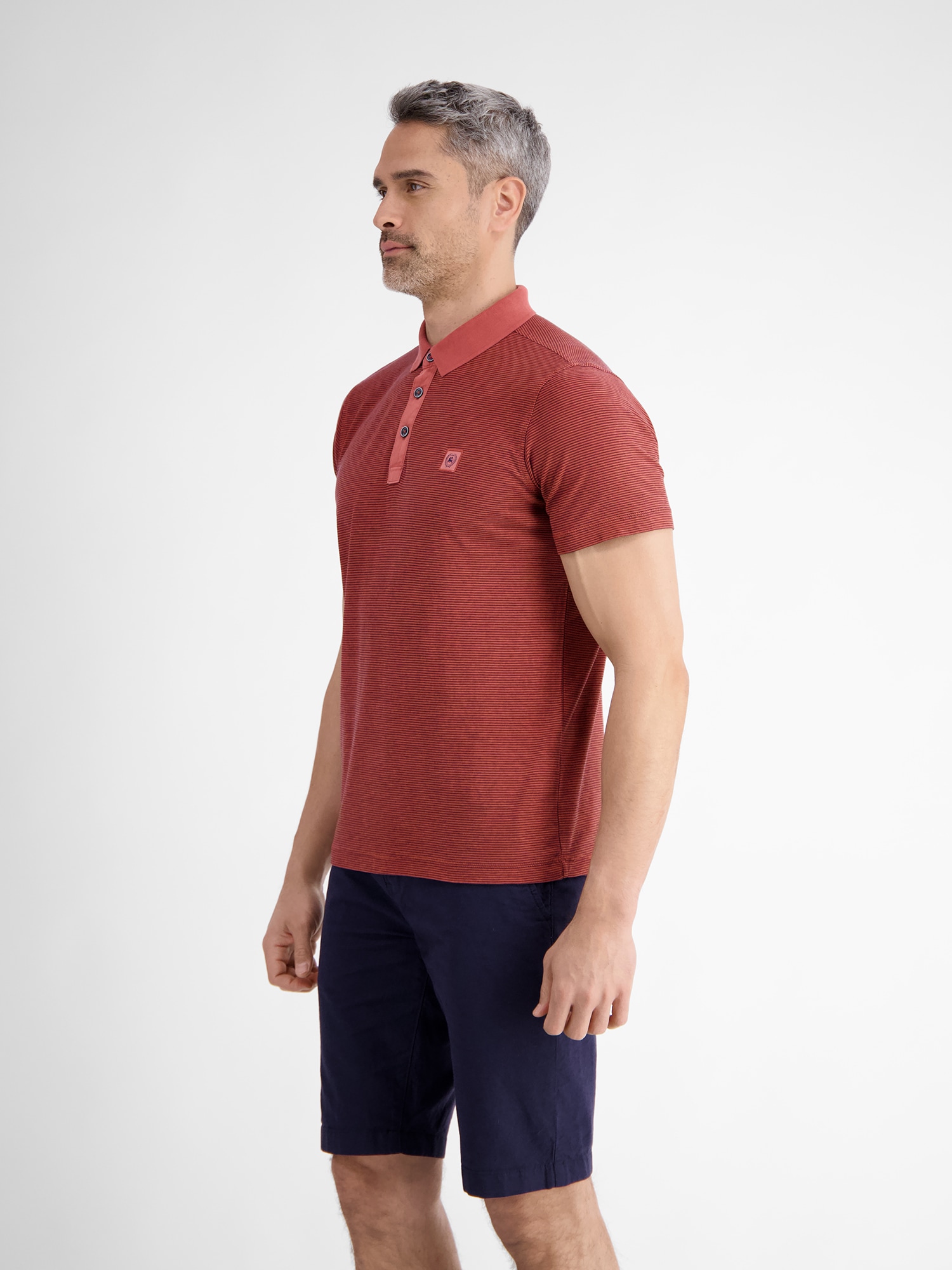 LERROS Poloshirt »LERROS Herren Poloshirt, gestreift«