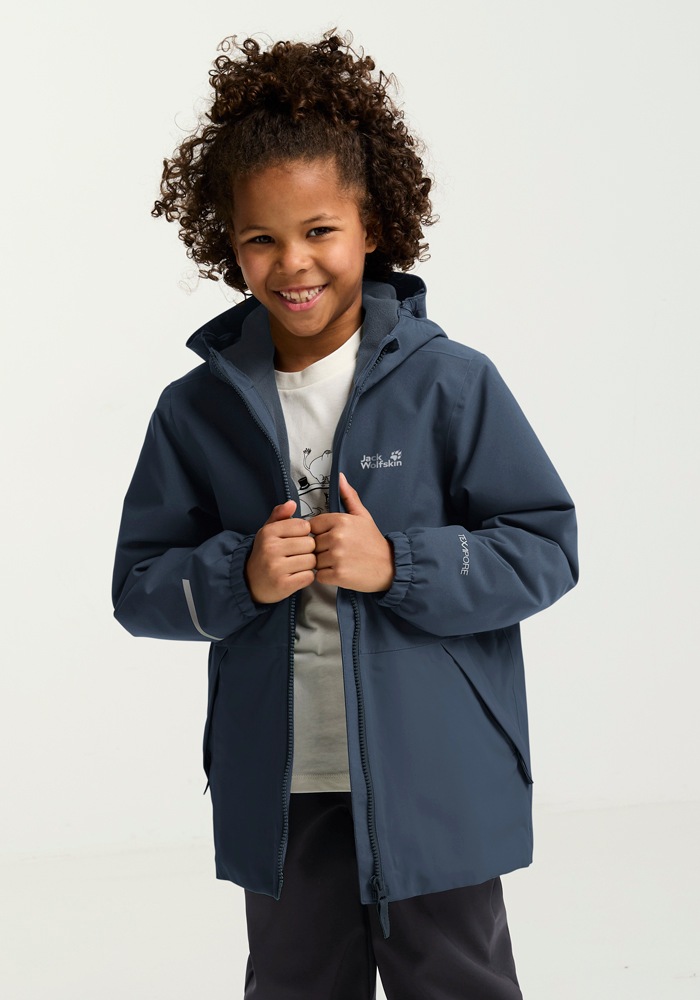 Jack Wolfskin Winterjacke »SNOW DAYS JKT KIDS«, mit Kapuze