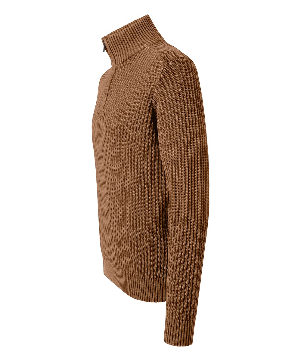 Thumbnail - Pioneer Authentic Jeans Troyer "Knit 1/1 Troyer" in Strick-Optik