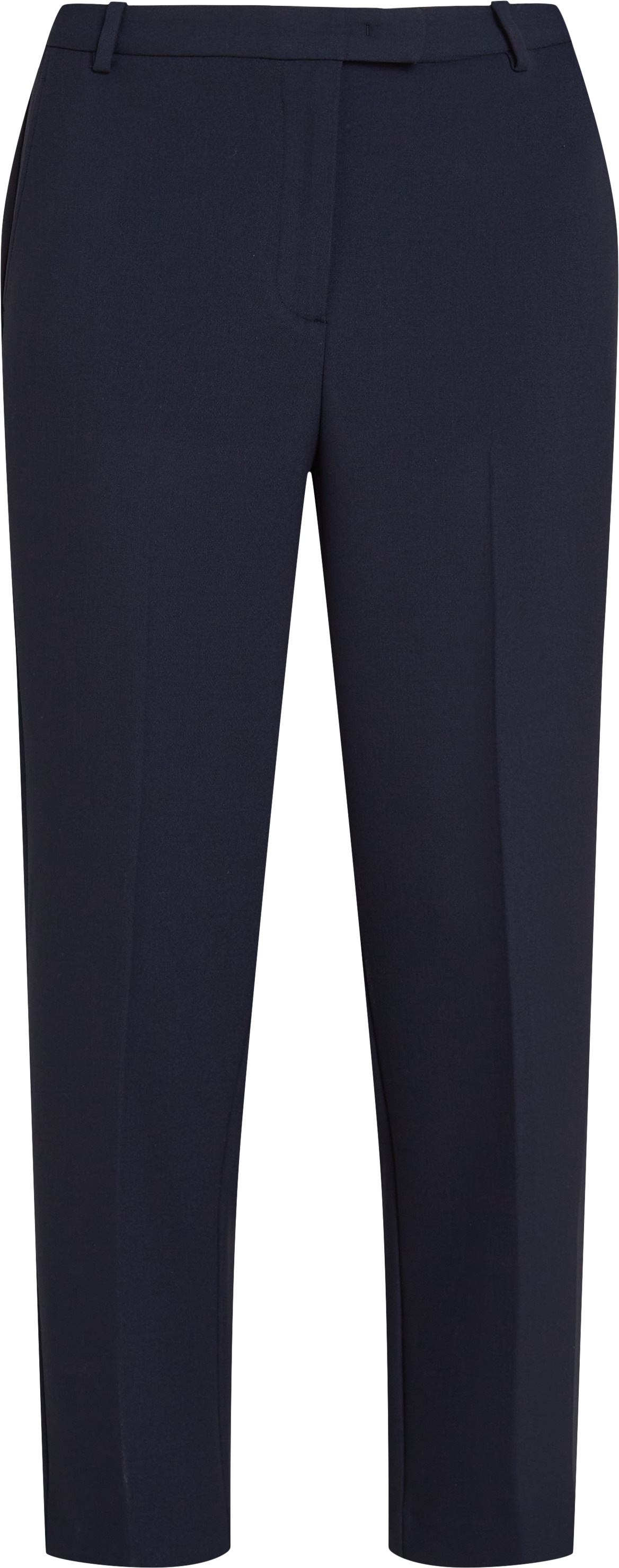 Tommy Hilfiger Webhose »PUNTO SLIM STRAIGHT PANT«, mit Bügelfalten, Metalllabel