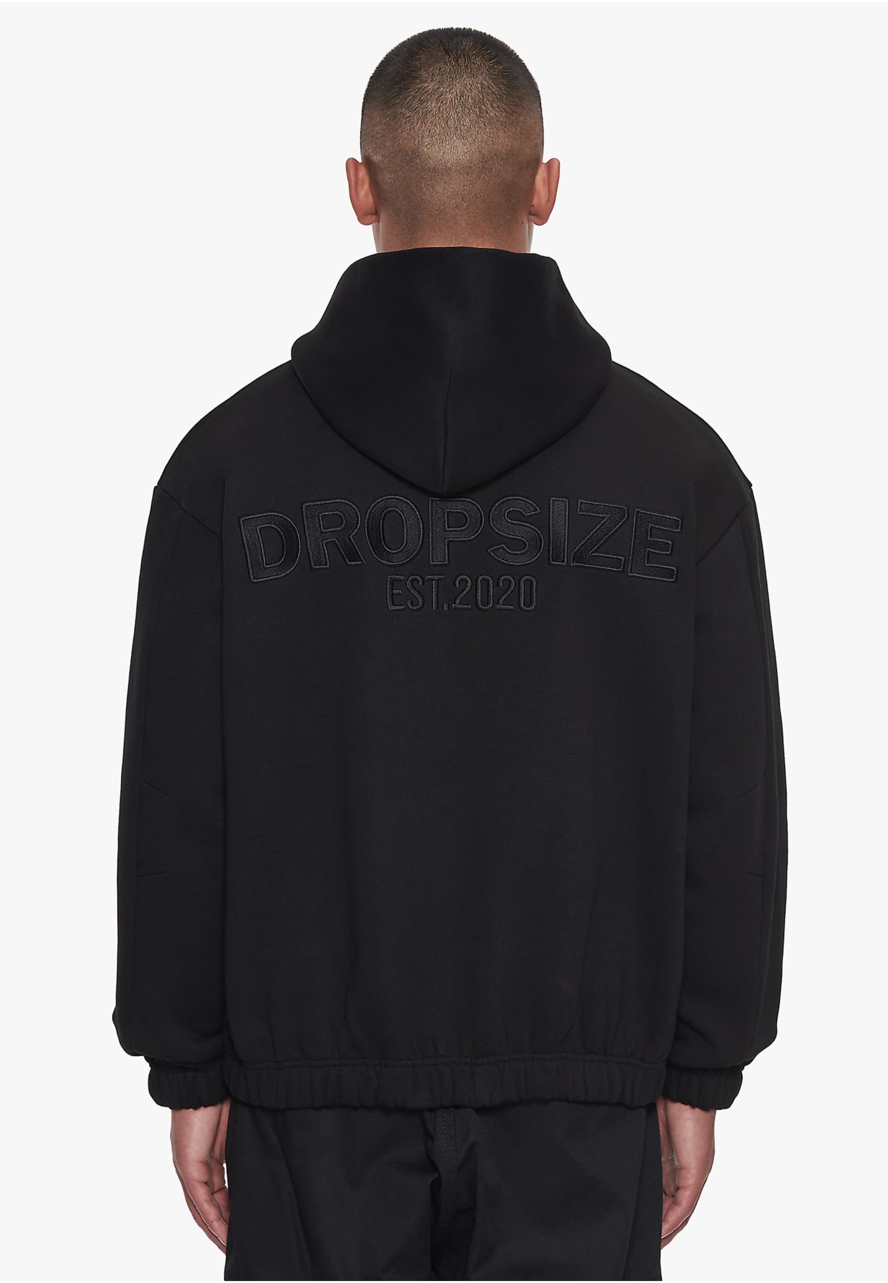 Dropsize Kapuzensweatshirt »Dropsize HEAVY OVERSIZE HD PRINT x RUBBER PATCH HOODIE«, (1 tlg.)