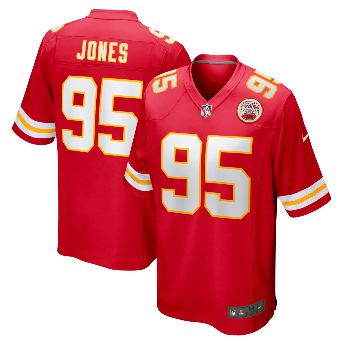 Nike Footballtrikot "Nike Trikot Kansas City Chiefs NFL Home Game Jersey Jones 95"