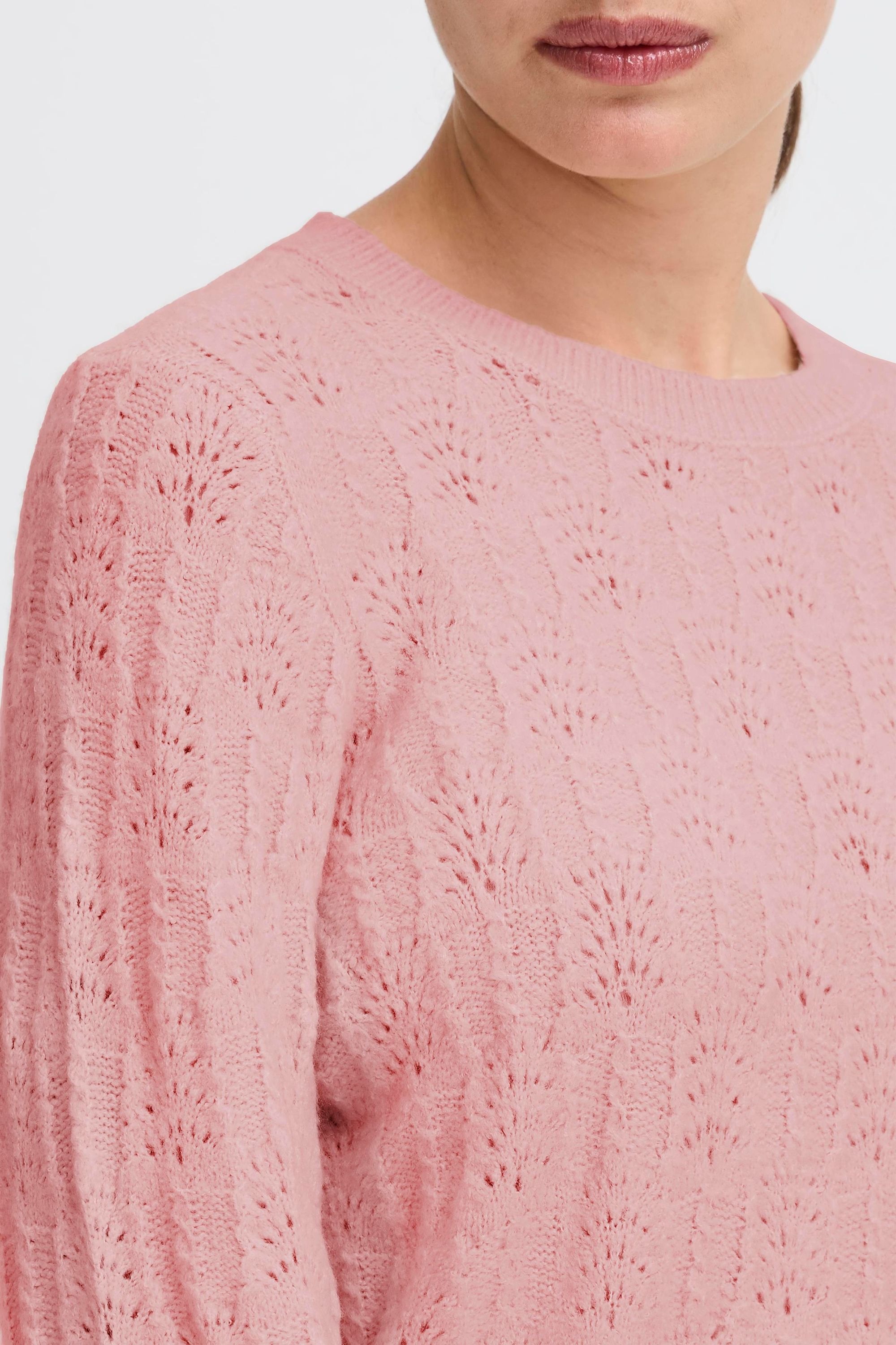 OXMO Strickfleece-Pullover »Strickpullover OXFSINVA«