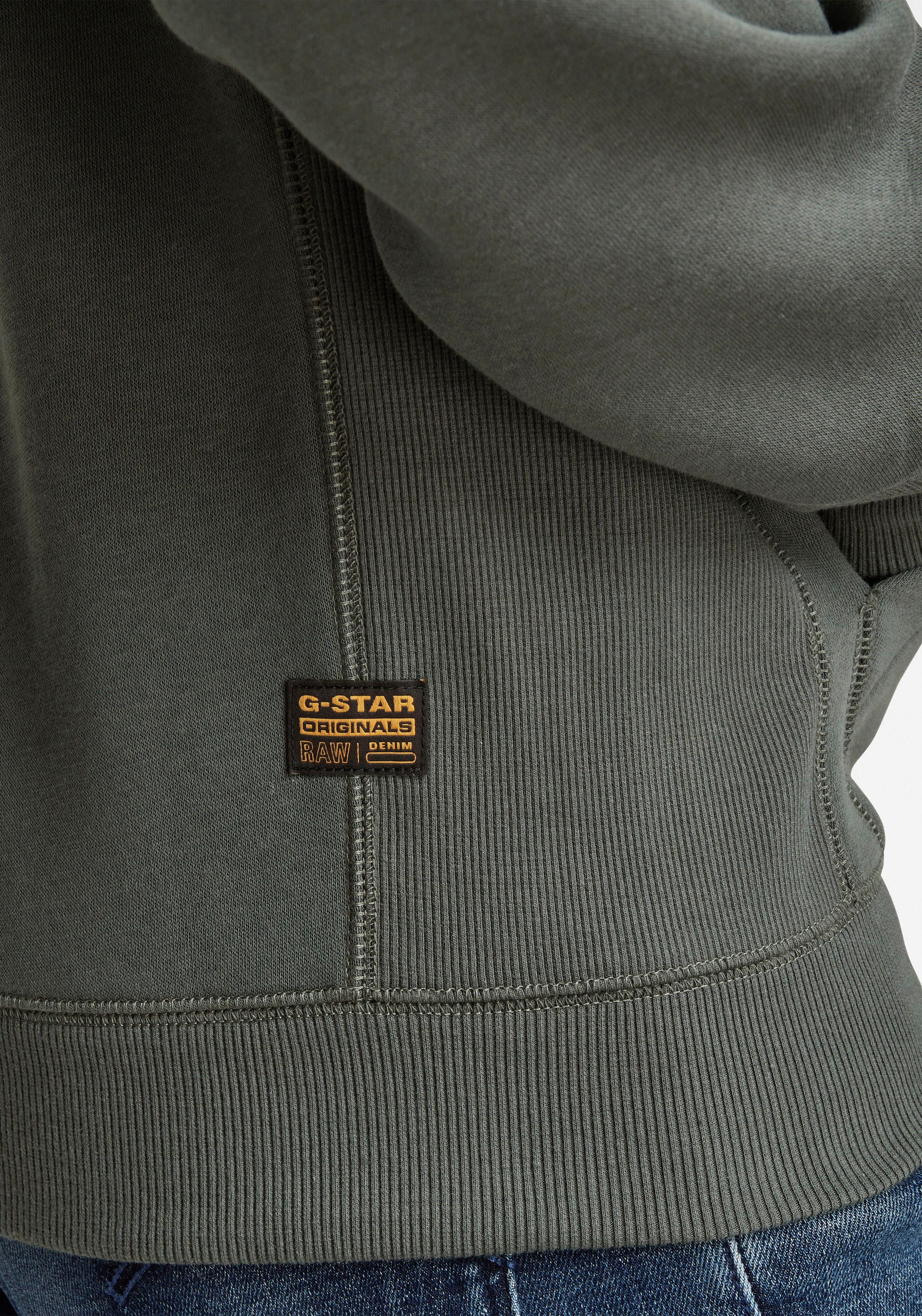 G-star Core Kapuzenpulli mit Reißverschluss Graphit 2XL 5