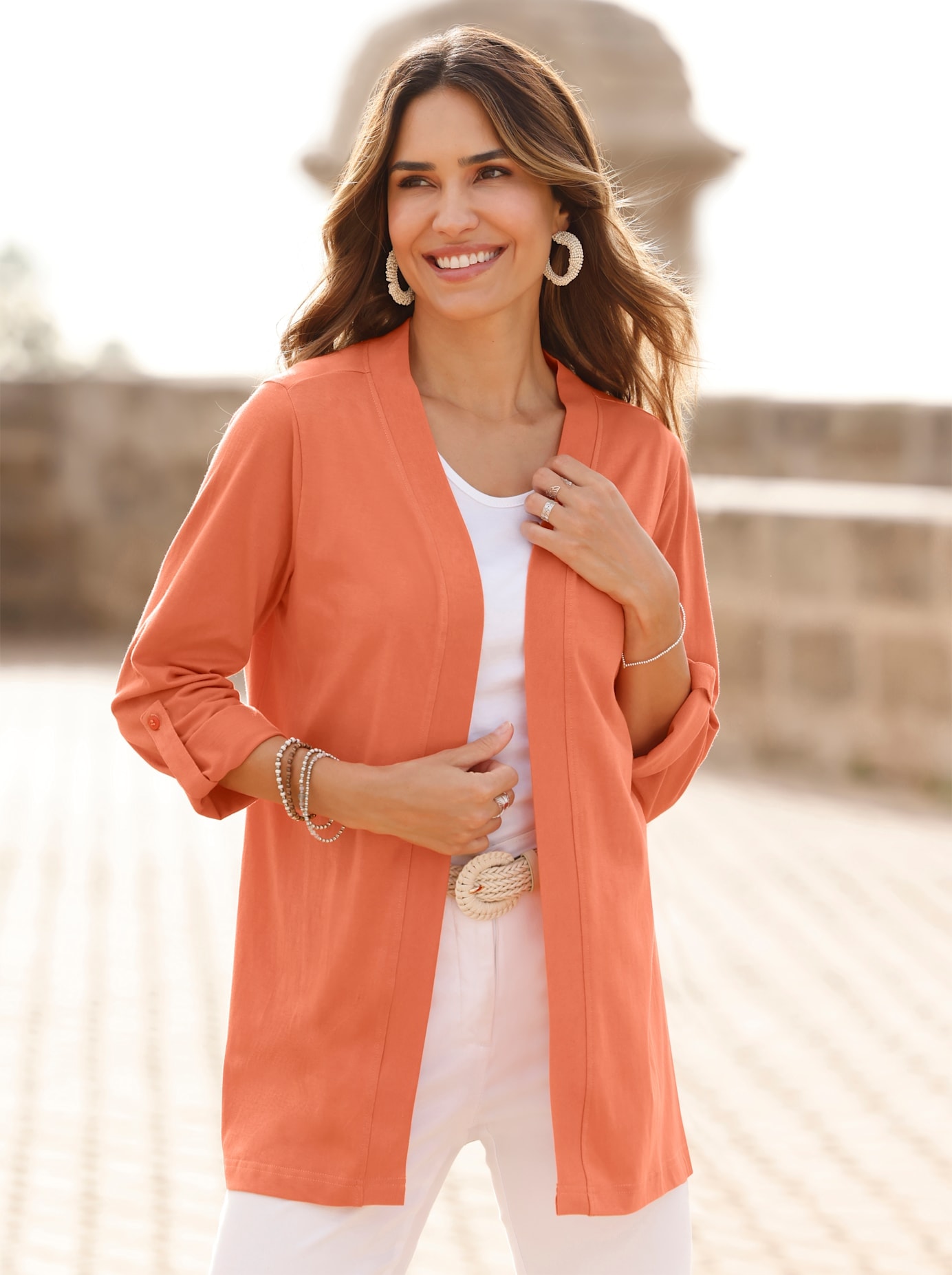 Classic Basics Shirtjacke "Shirtjacke" 1 Stk. tlg. günstig online kaufen
