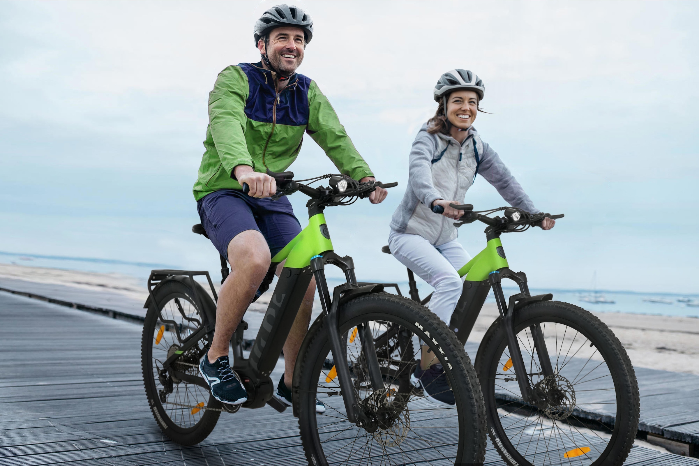 SachsenRad E-Bike »M5T«, 12 Gang, Shimano, Mittelmotor 250 W, TFT Farb-LCD-Steuerdisplay, Fahrmodus Pedelec, 
LED-Frontlicht