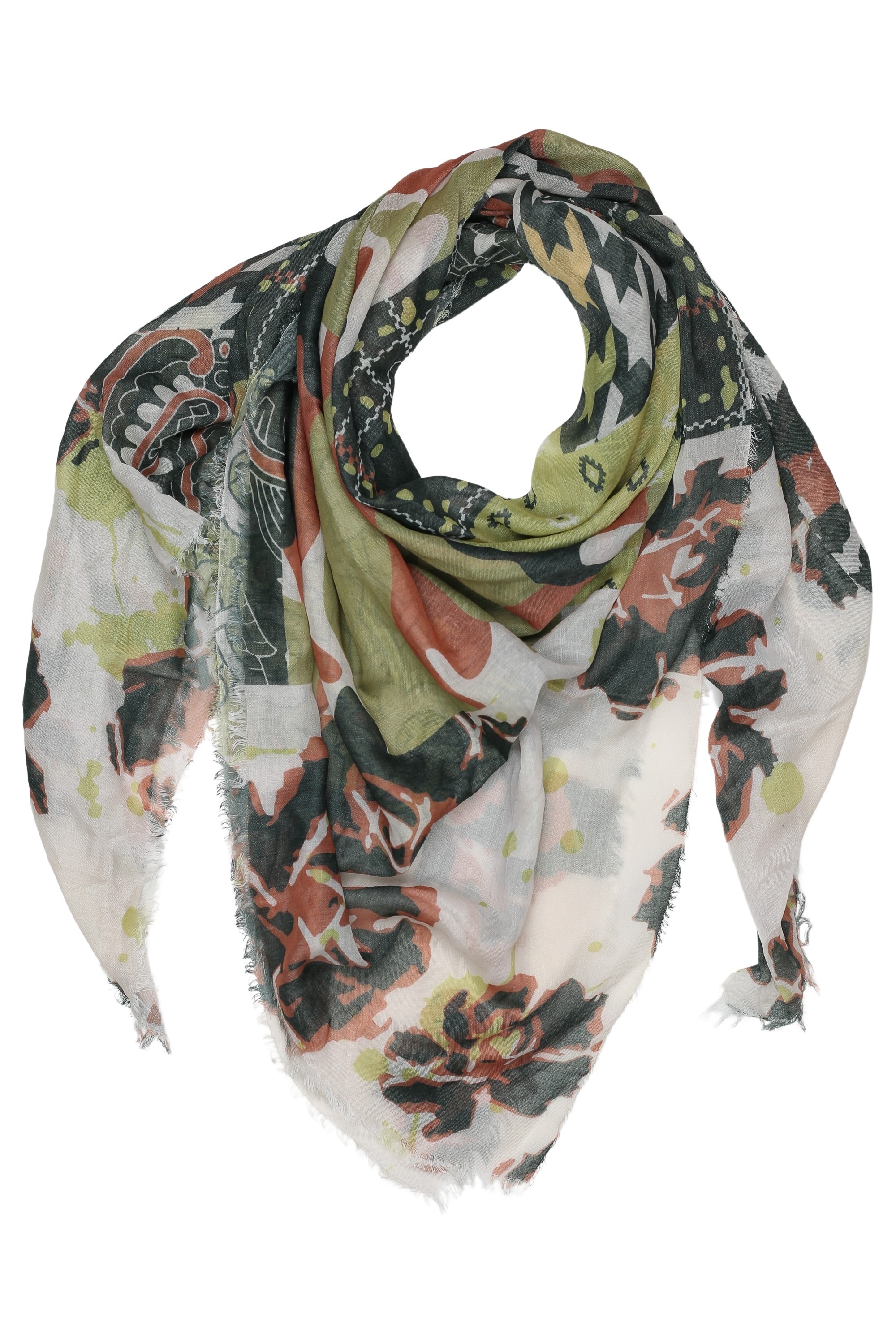 COLLEZIONE ALESSANDRO Modeschal "Army", 1 Stk. im XXL-Format in modischem D günstig online kaufen