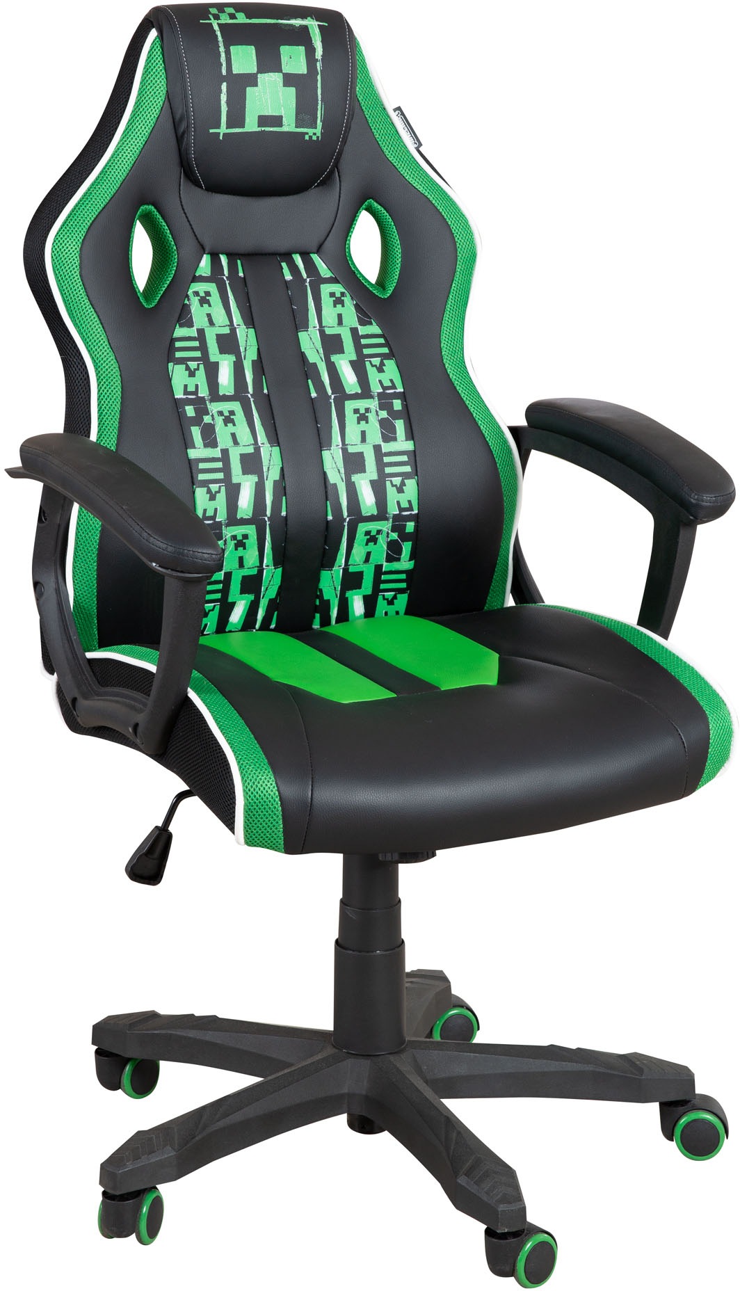 Phoenix Gaming-Stuhl () 1 Stk.grüne Absetzungen, Racing Chair